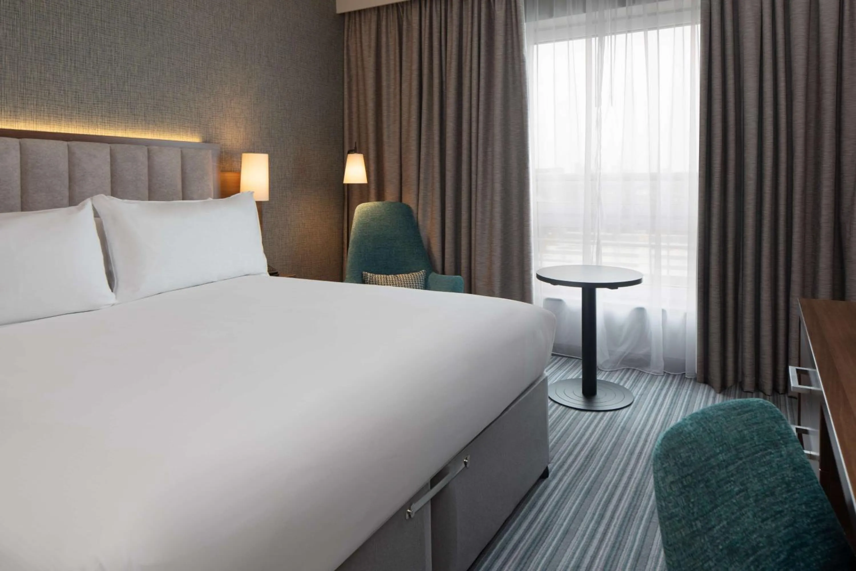 Bed in DoubleTree by Hilton London Chelsea