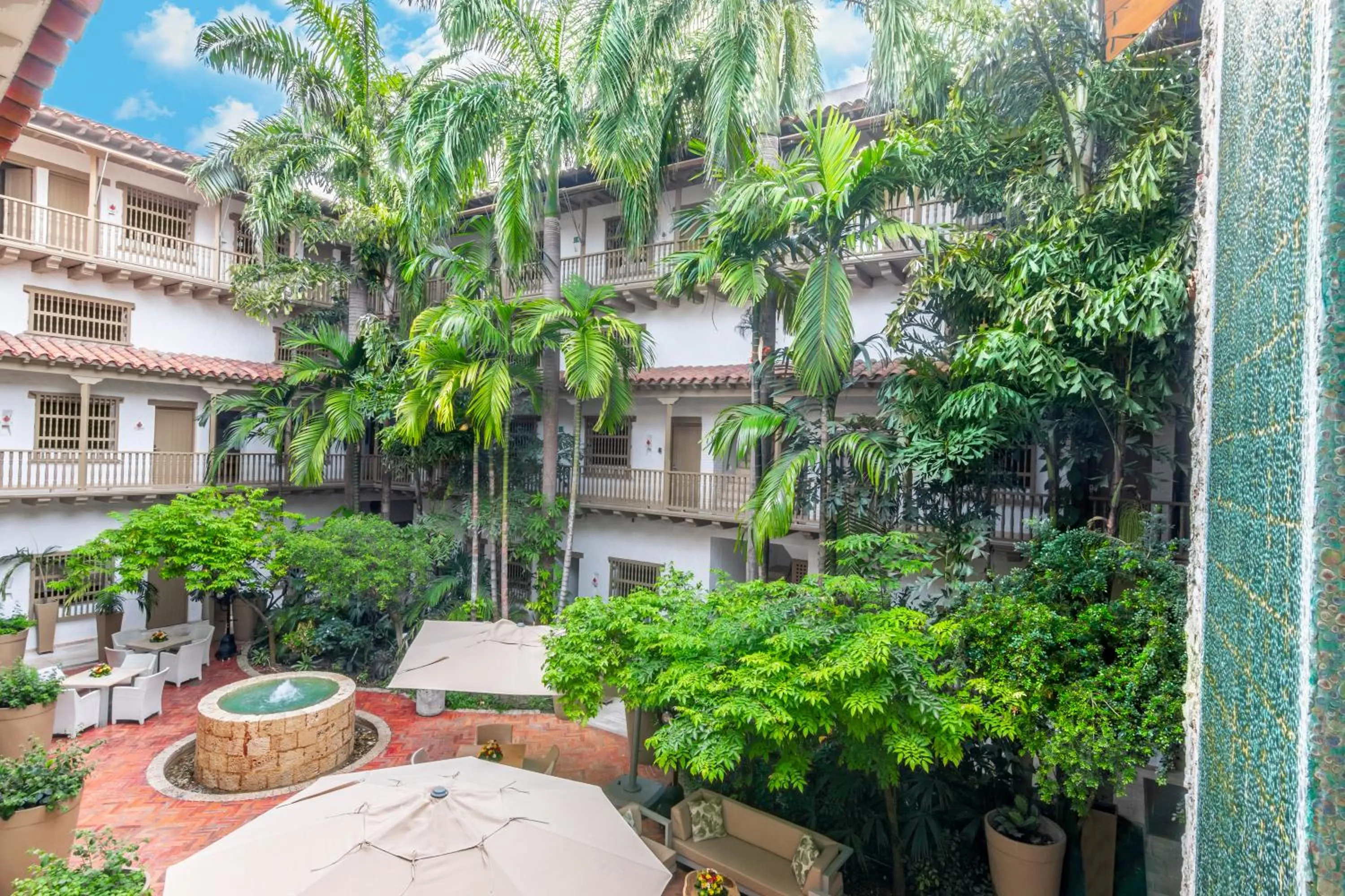 Patio in GHL Collection Armería Real Hotel