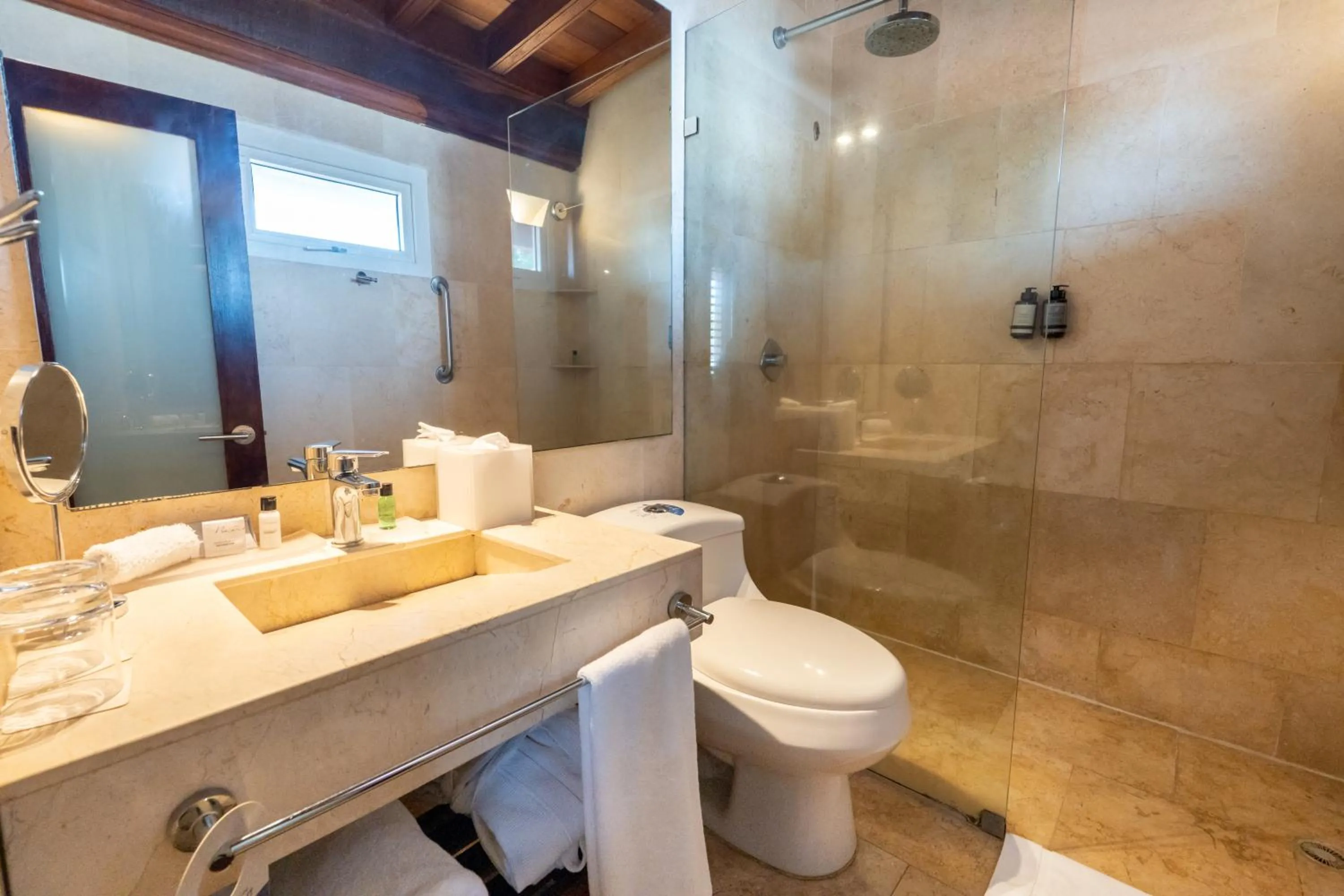 Shower in GHL Collection Armería Real Hotel