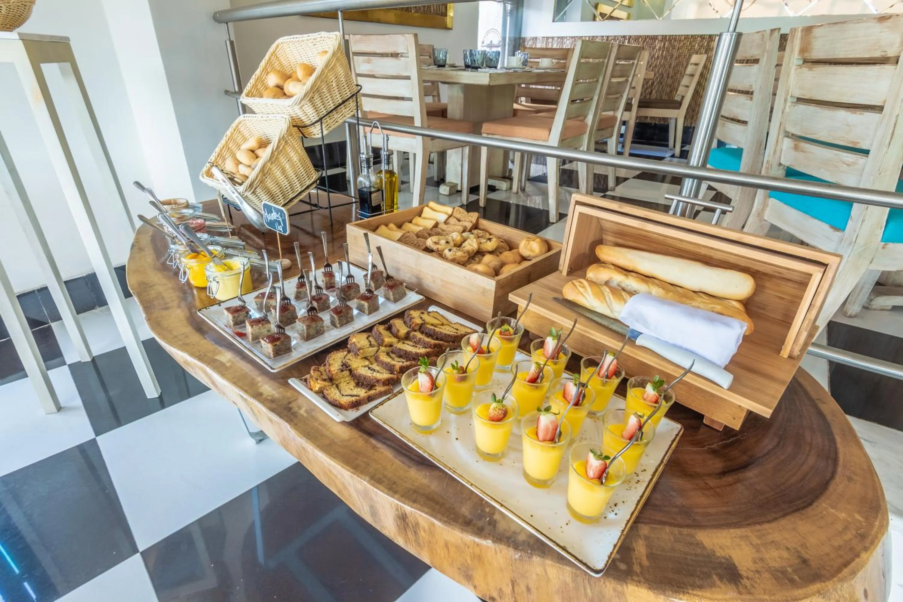 Buffet breakfast in GHL Collection Armería Real Hotel