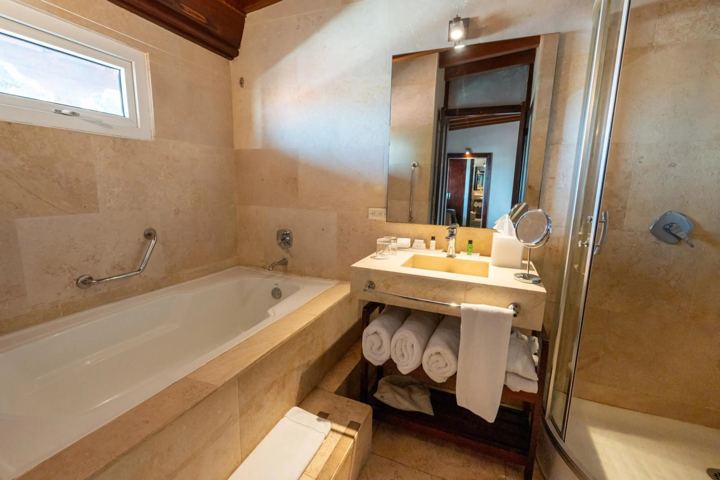 Bathroom in GHL Collection Armería Real Hotel