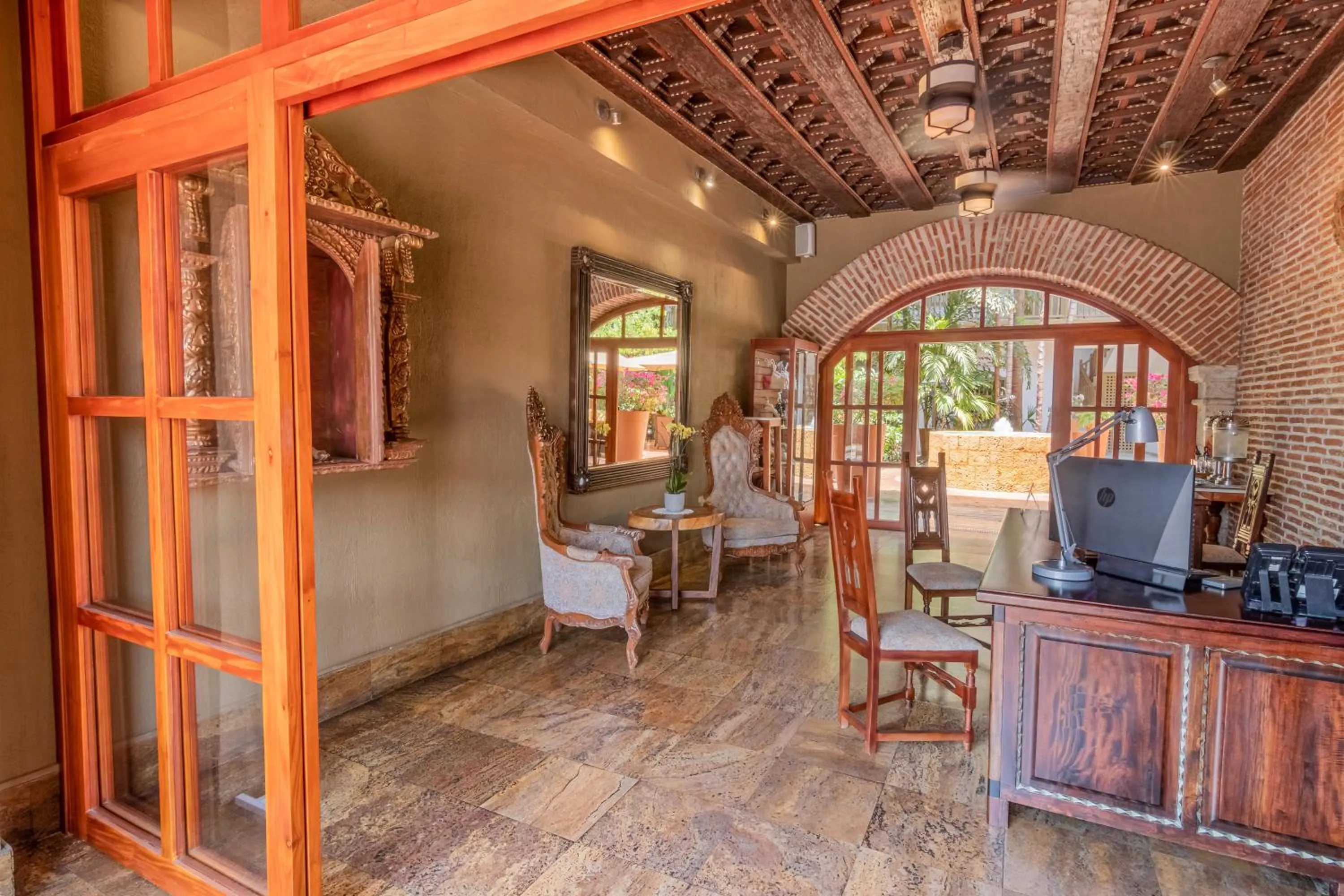 Facade/entrance in GHL Collection Armería Real Hotel