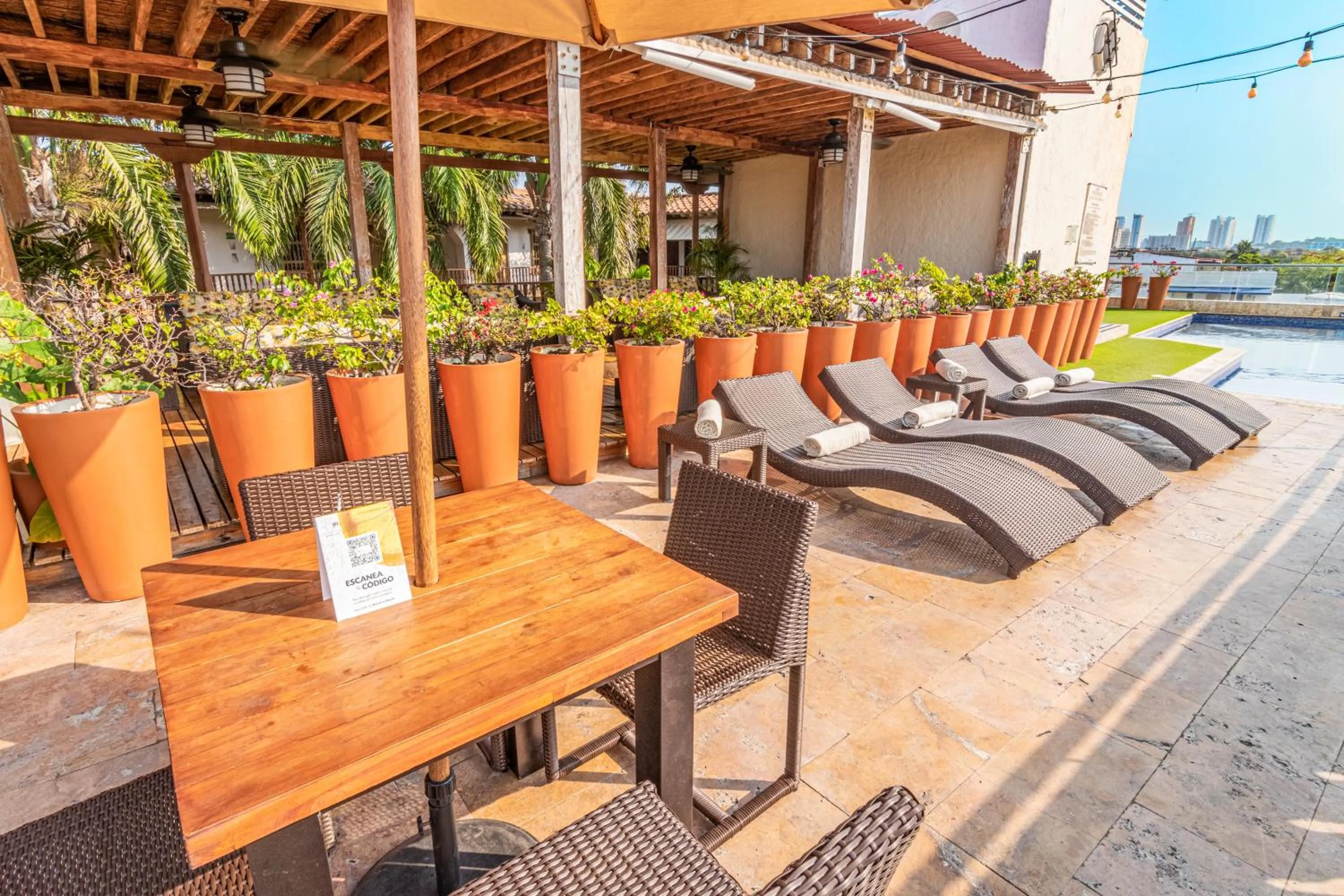 Balcony/Terrace in GHL Collection Armería Real Hotel