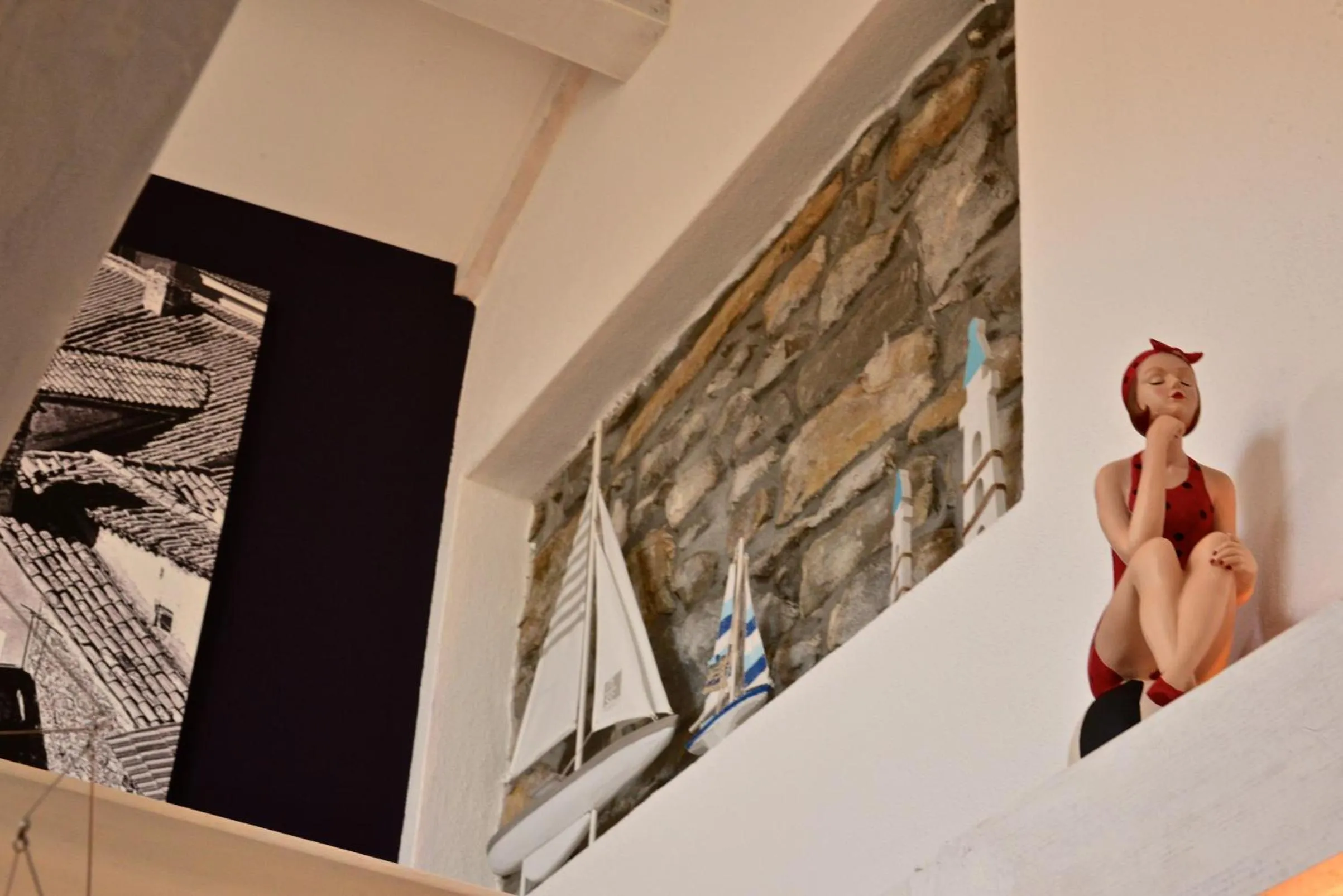 Decorative detail in Casa Al Porto Antico