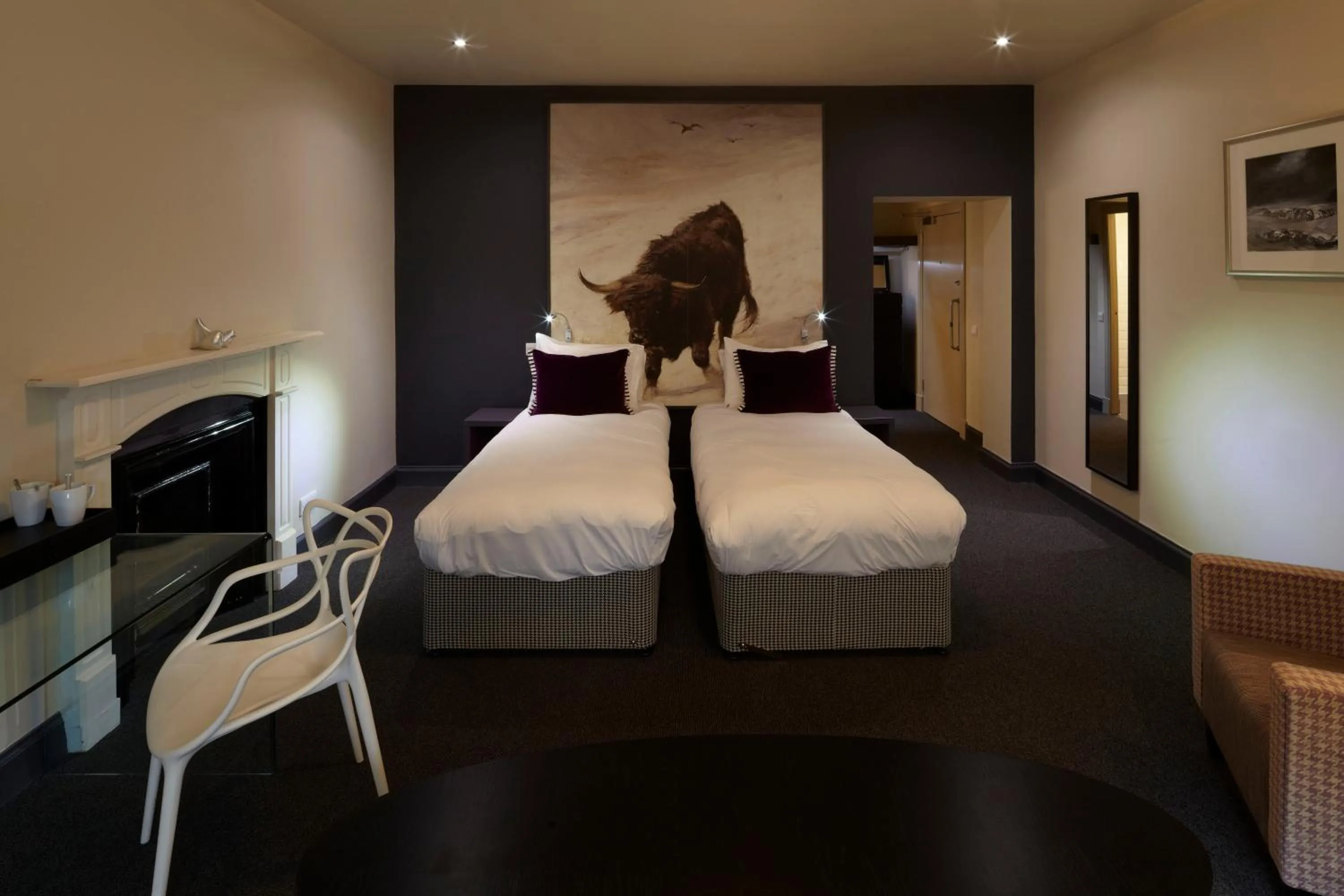 TV and multimedia, Bed in B+B Edinburgh