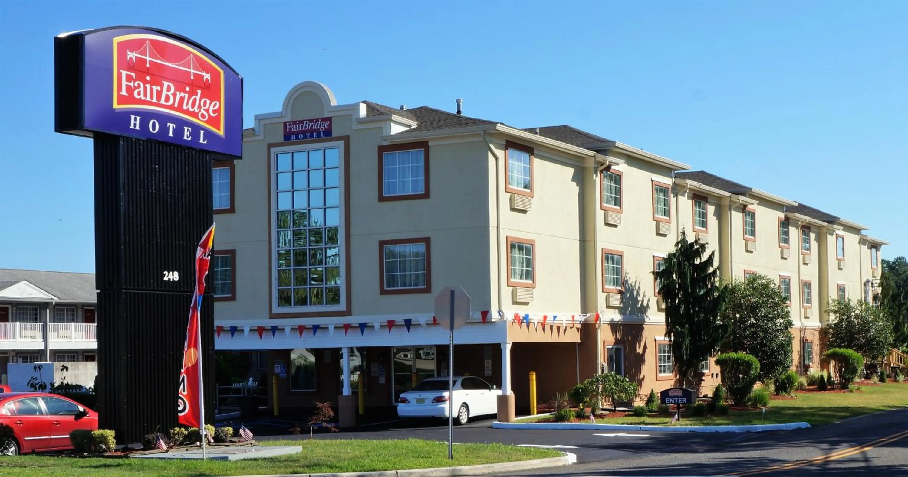 Property building in FairBridge Hotel Atlantic City
