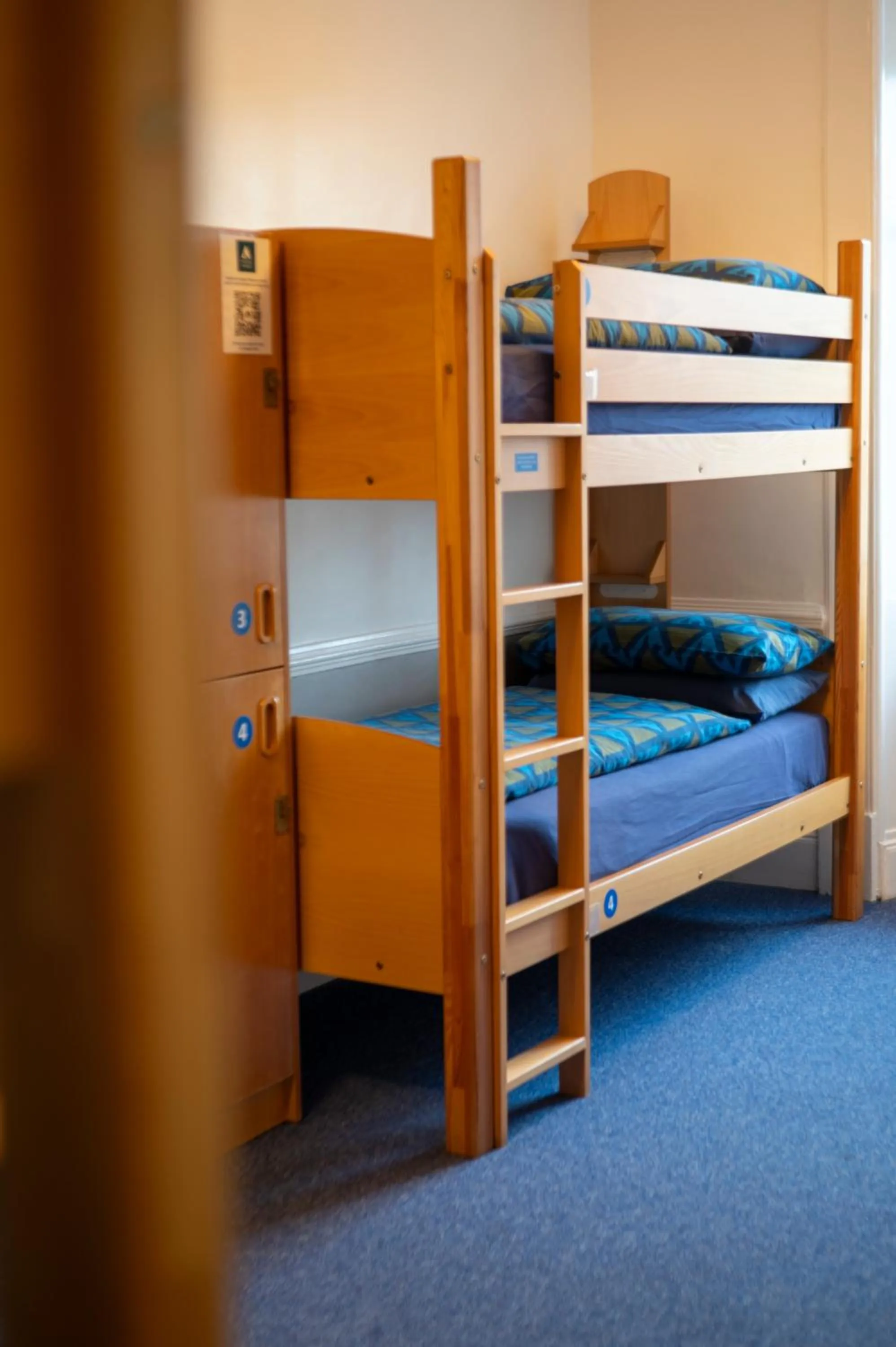 Bedroom, Bed in Glasgow Youth Hostel
