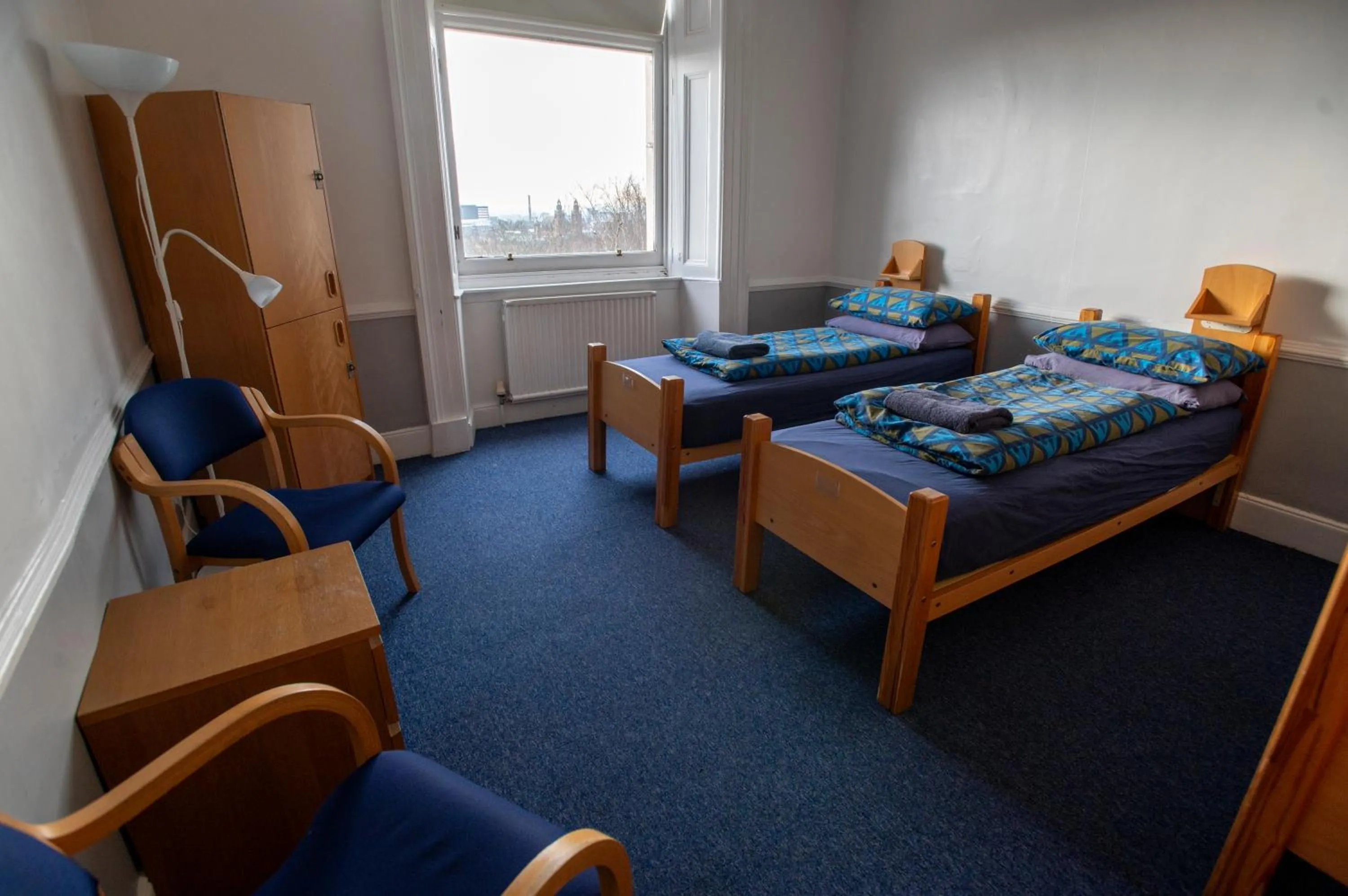 Bedroom, Bed in Glasgow Youth Hostel