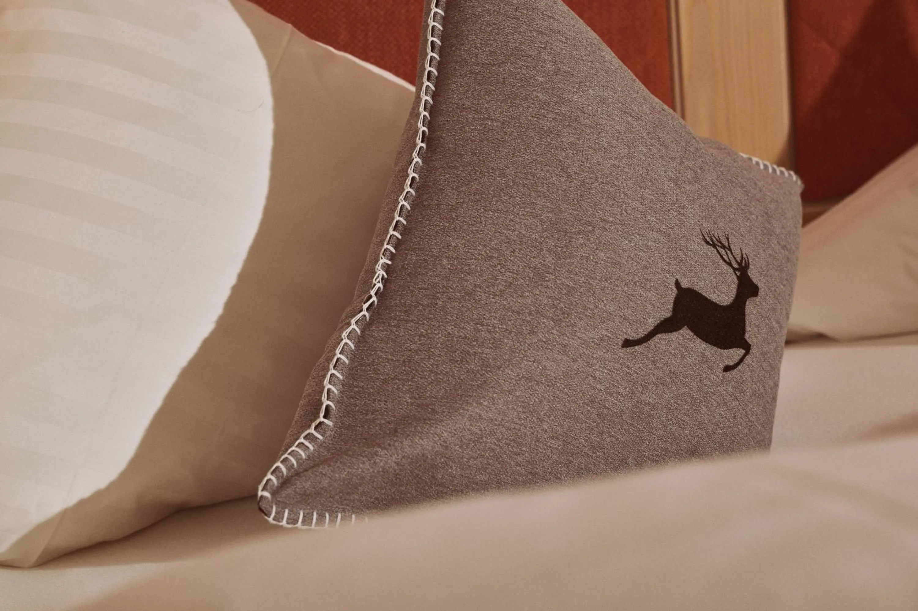 Decorative detail, Bed in Hotel Sonnalp