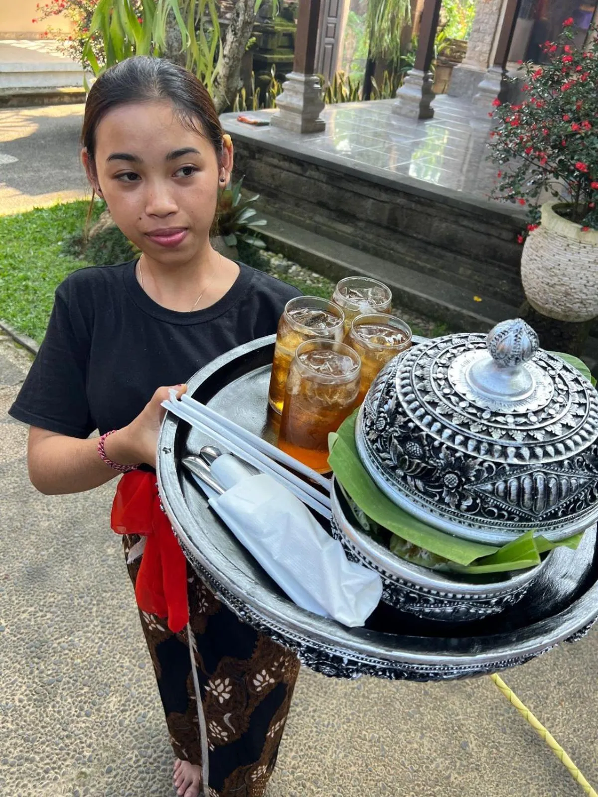 Food and drinks in Sari Bamboo Bungalows