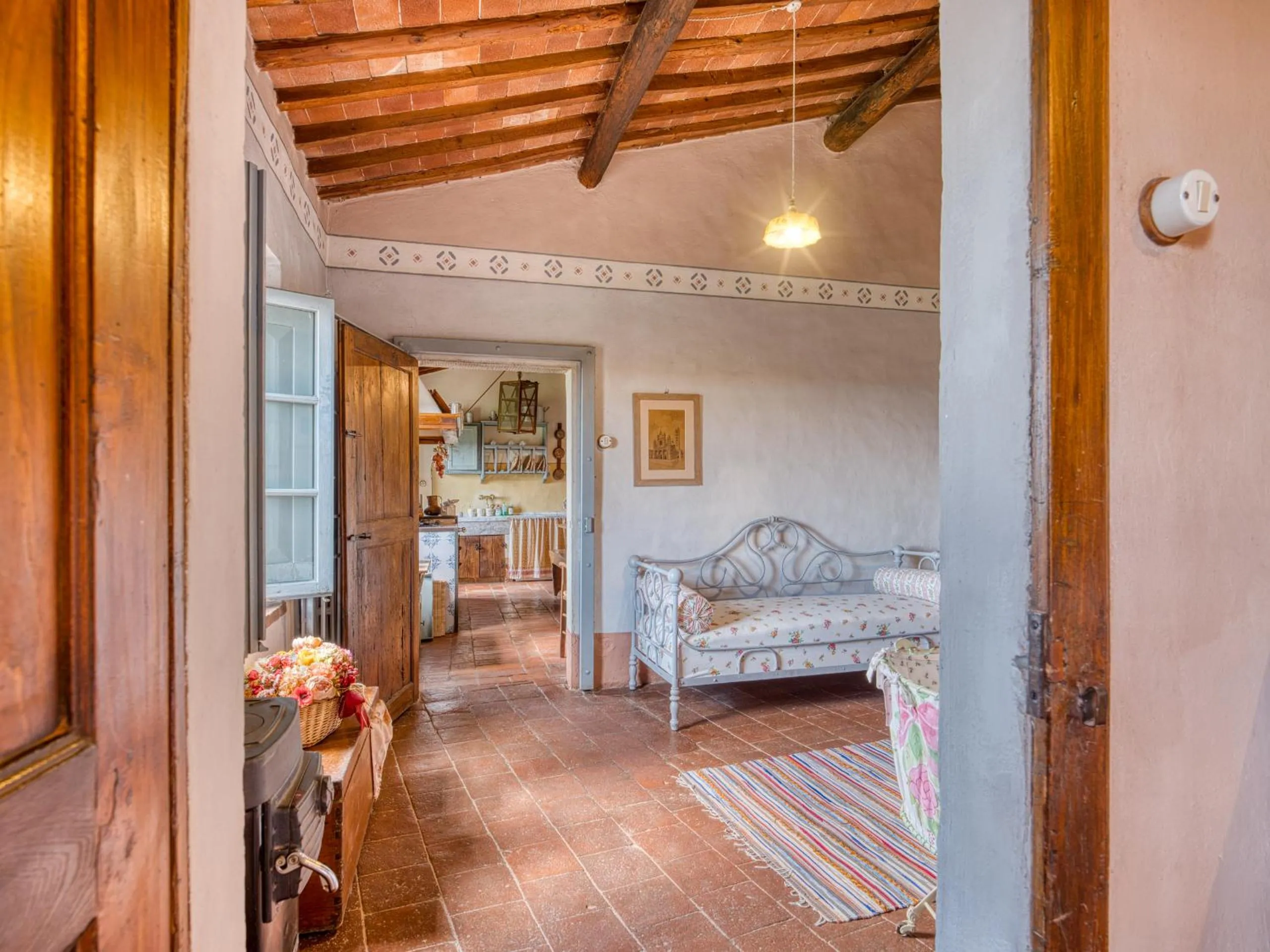 Living room, Bed in Borgo Argenina