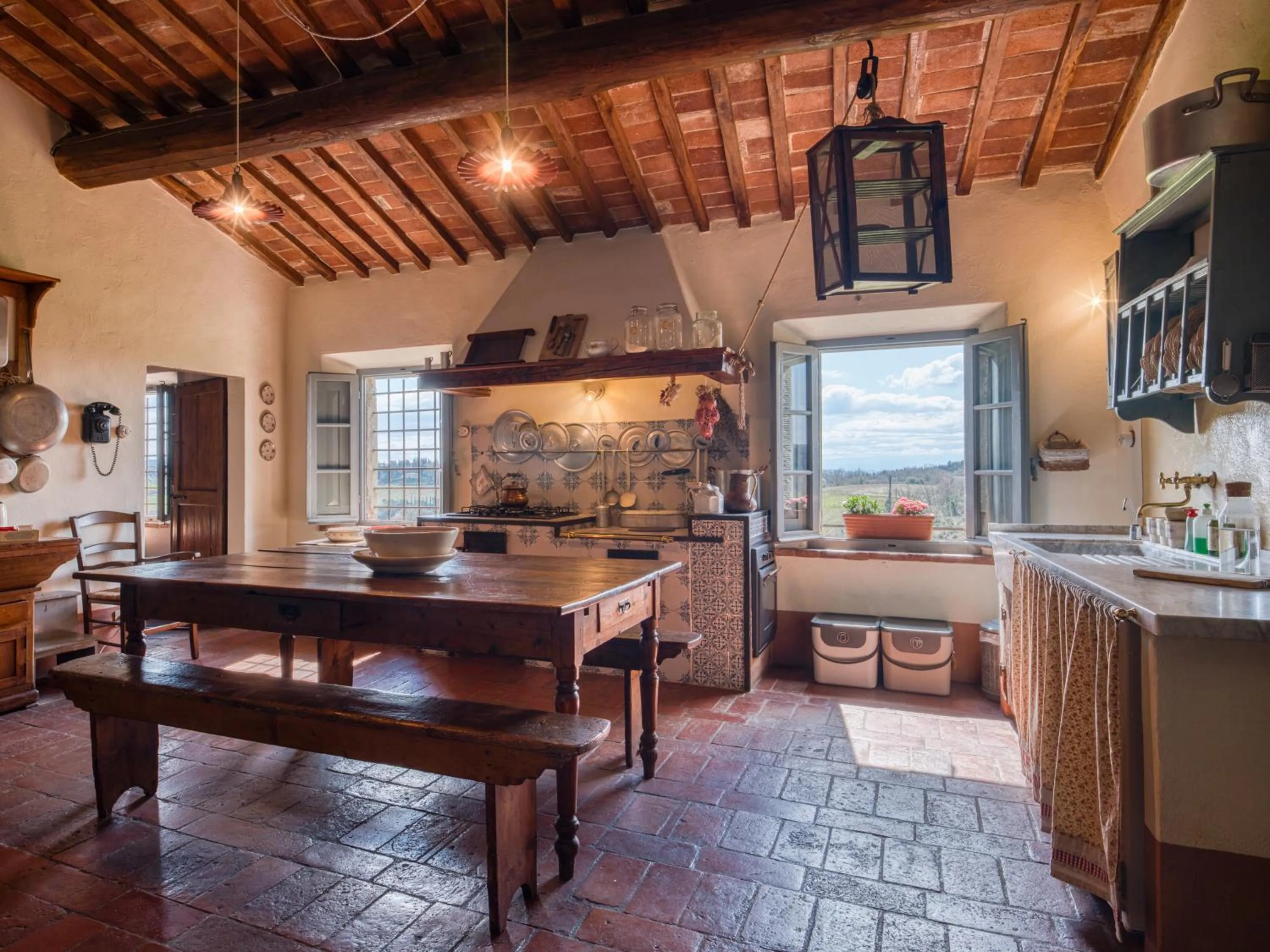 kitchen in Borgo Argenina