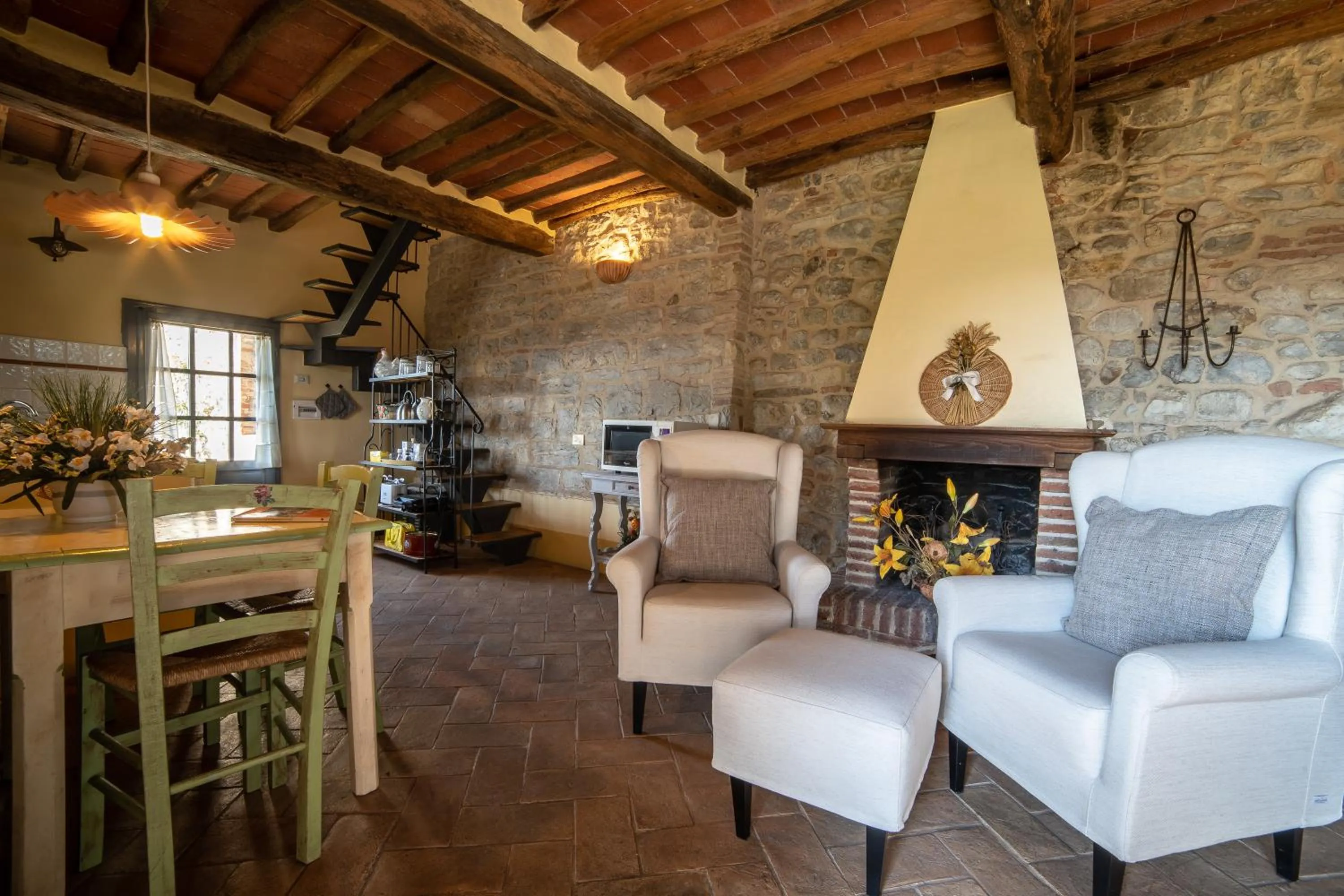 Living room in Borgo Argenina