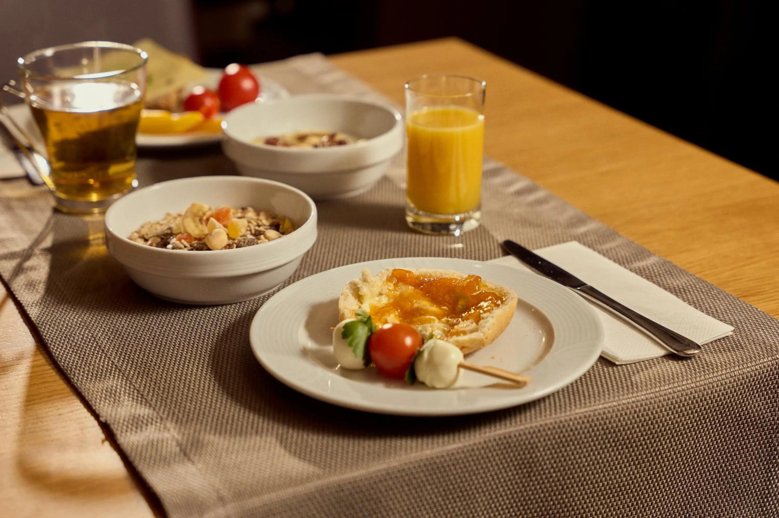 Food and drinks in Parkhotel Kirchberg