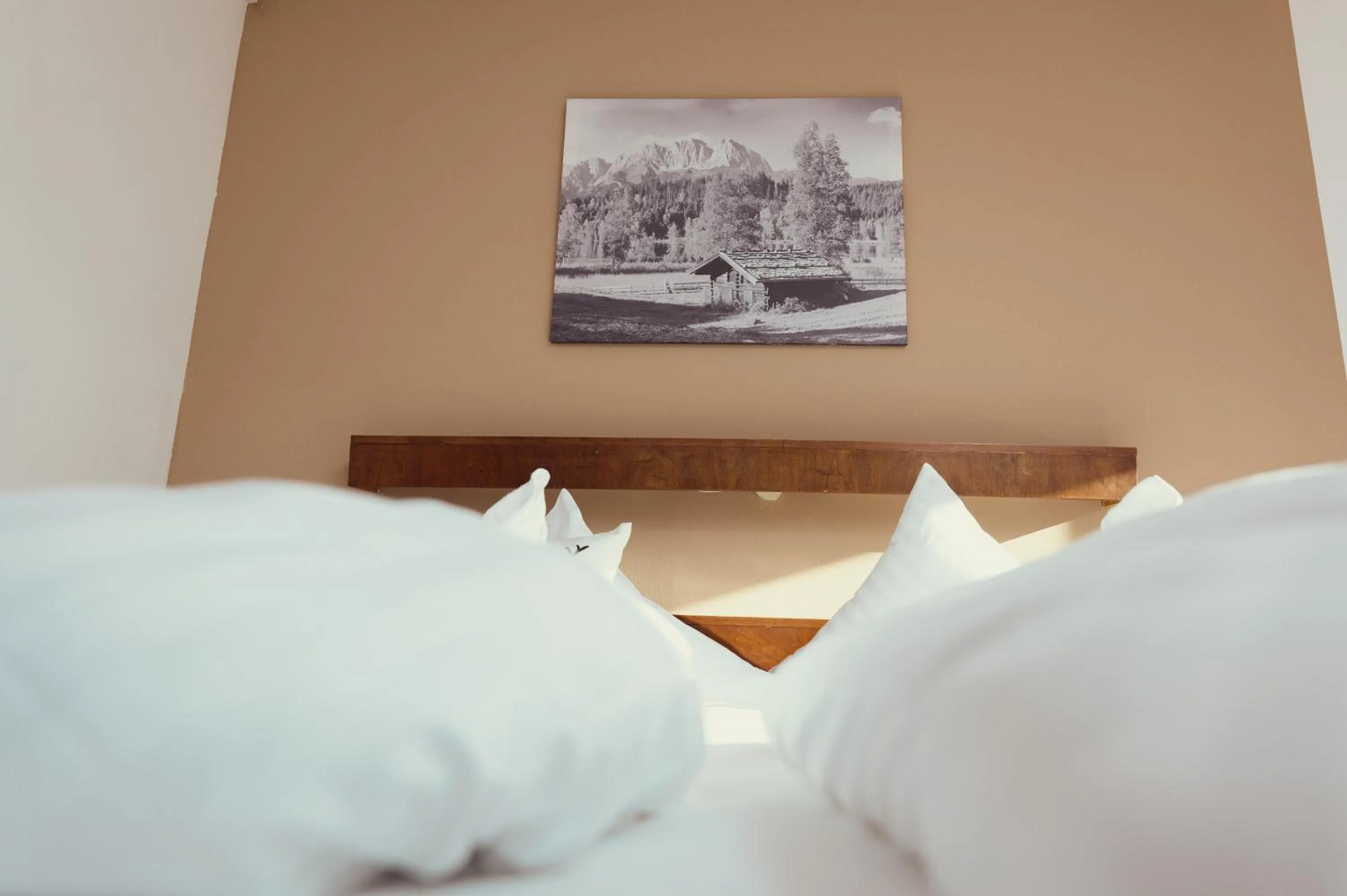 Bed in Parkhotel Kirchberg