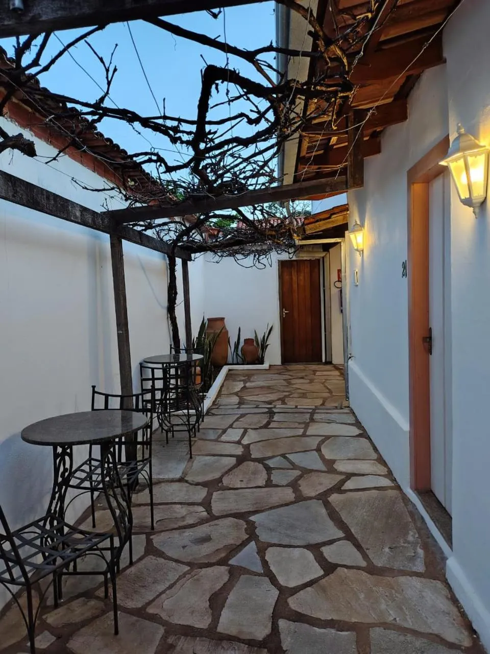 Patio in Pousada Pouso do Frade