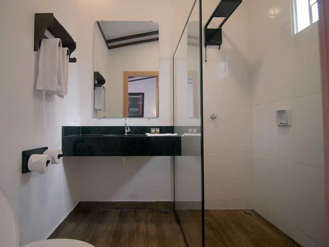 Bathroom in Pousada Pouso do Frade