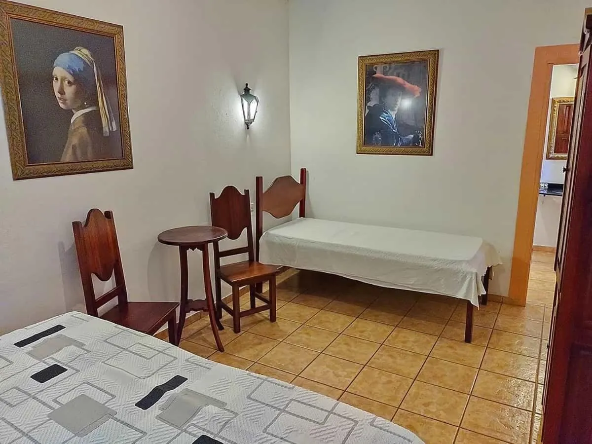 Bedroom, Bed in Pousada Pouso do Frade