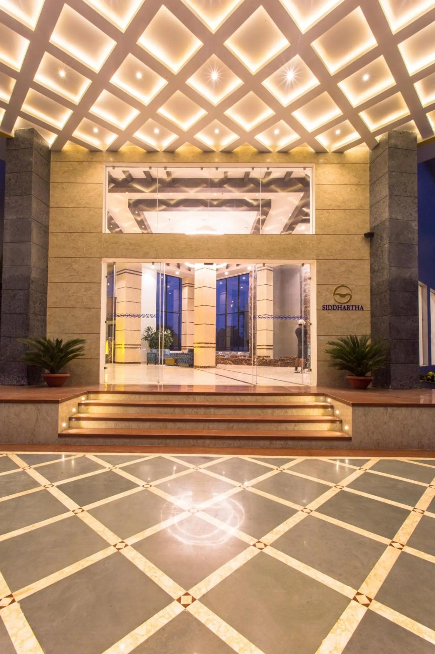 Facade/entrance in Hotel Siddhartha, Nepalgunj