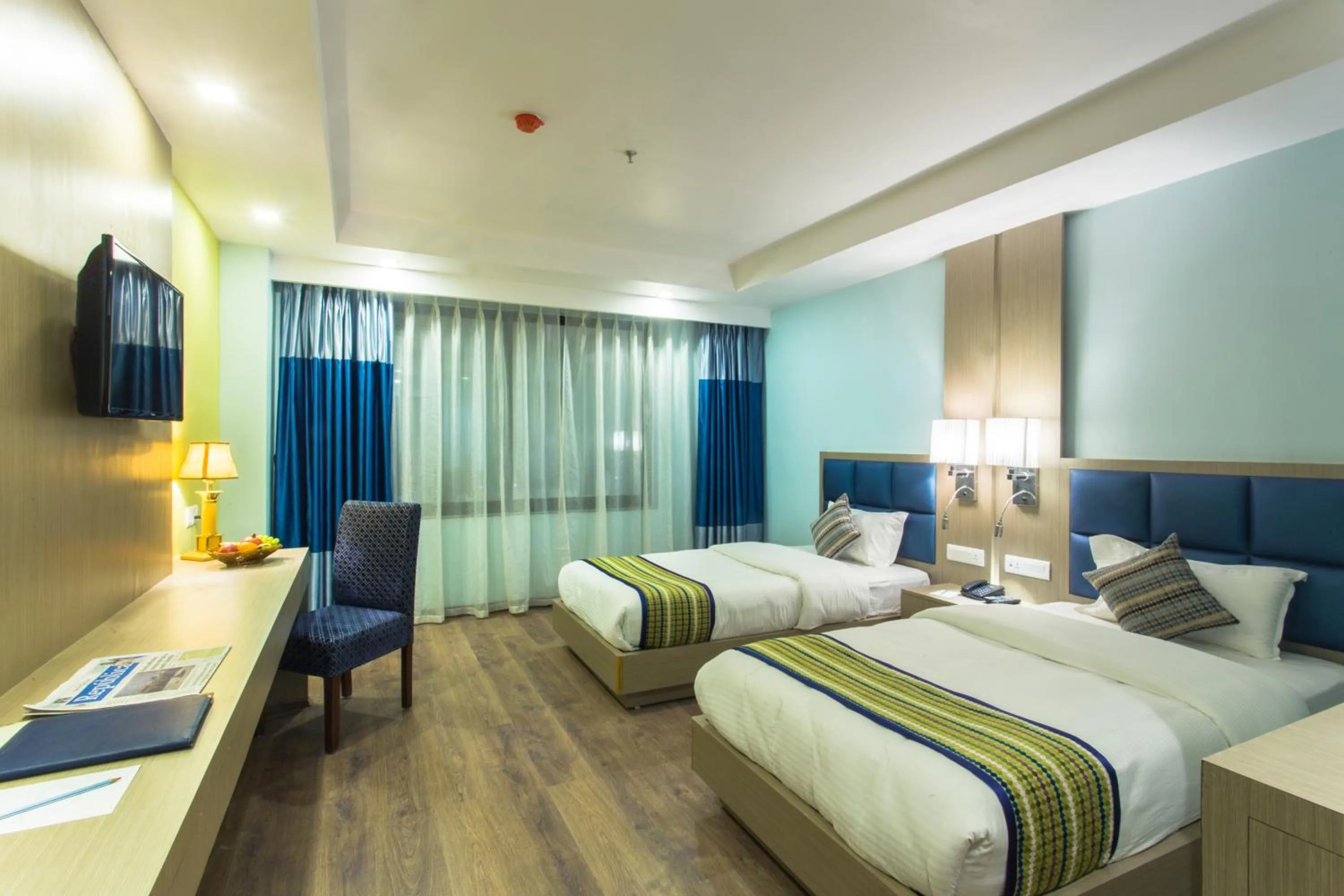 Photo of the whole room, Bed in Hotel Siddhartha, Nepalgunj