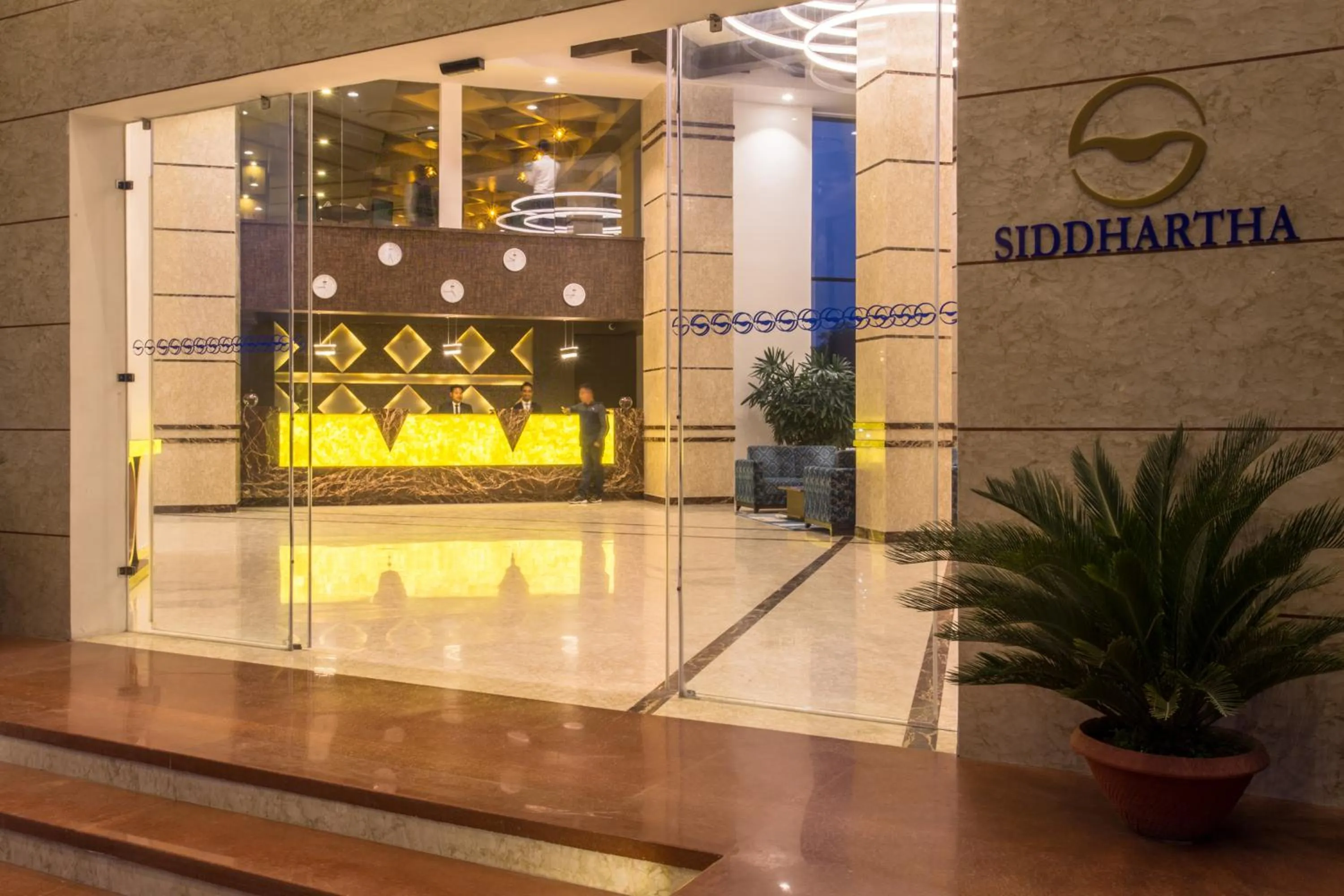 Facade/entrance in Hotel Siddhartha, Nepalgunj