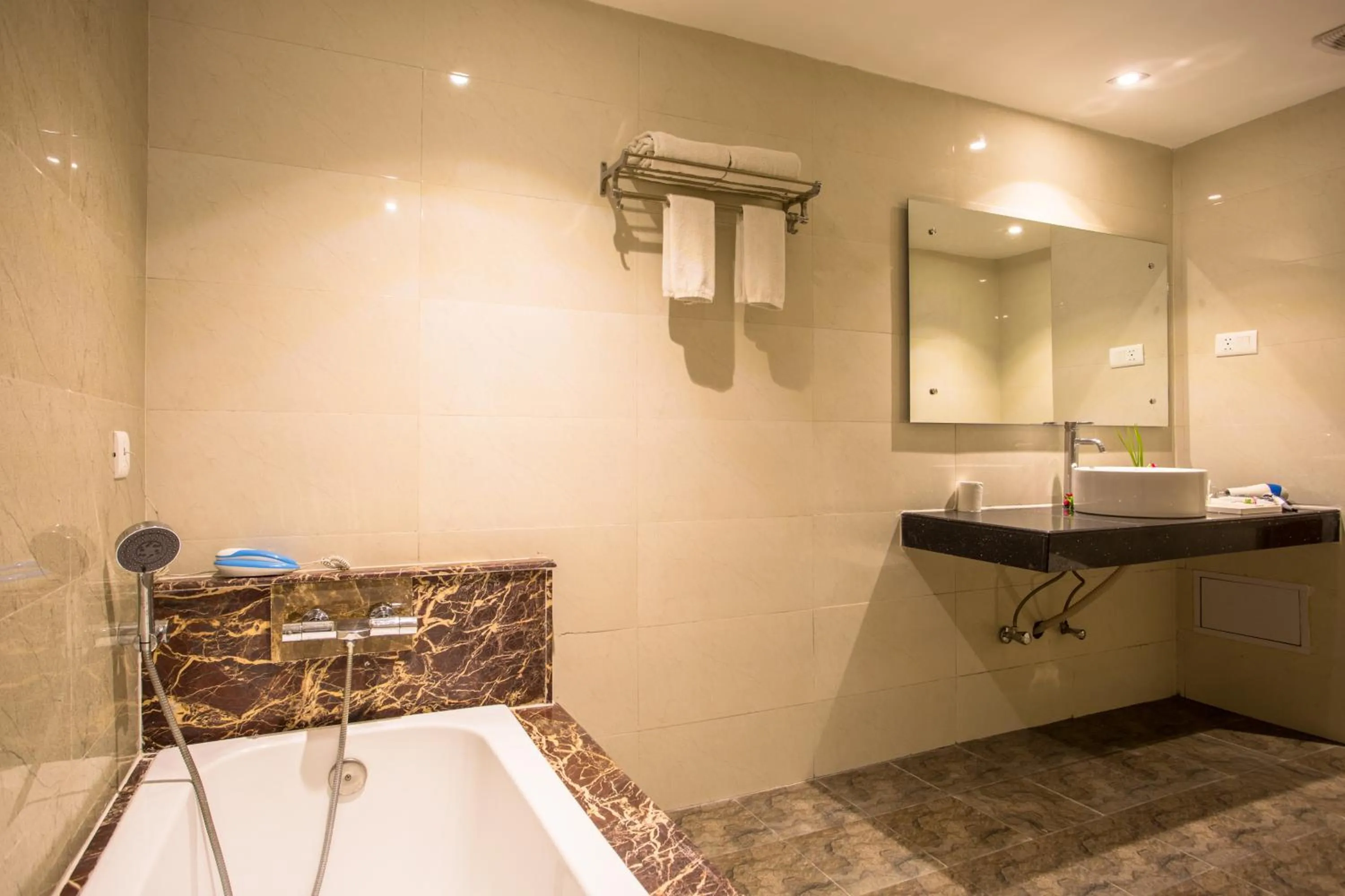 Bathroom in Hotel Siddhartha, Nepalgunj