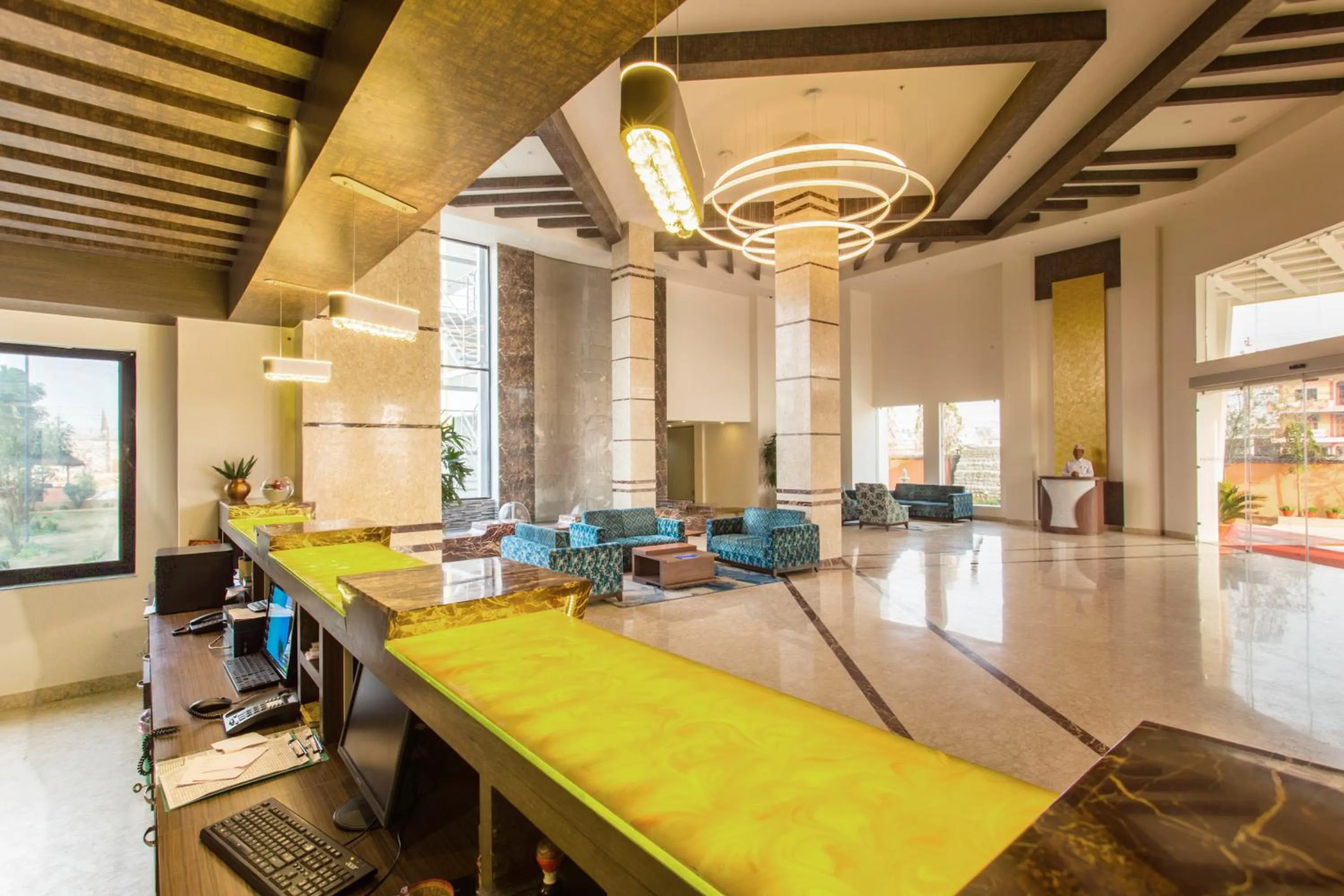 Lobby or reception in Hotel Siddhartha, Nepalgunj