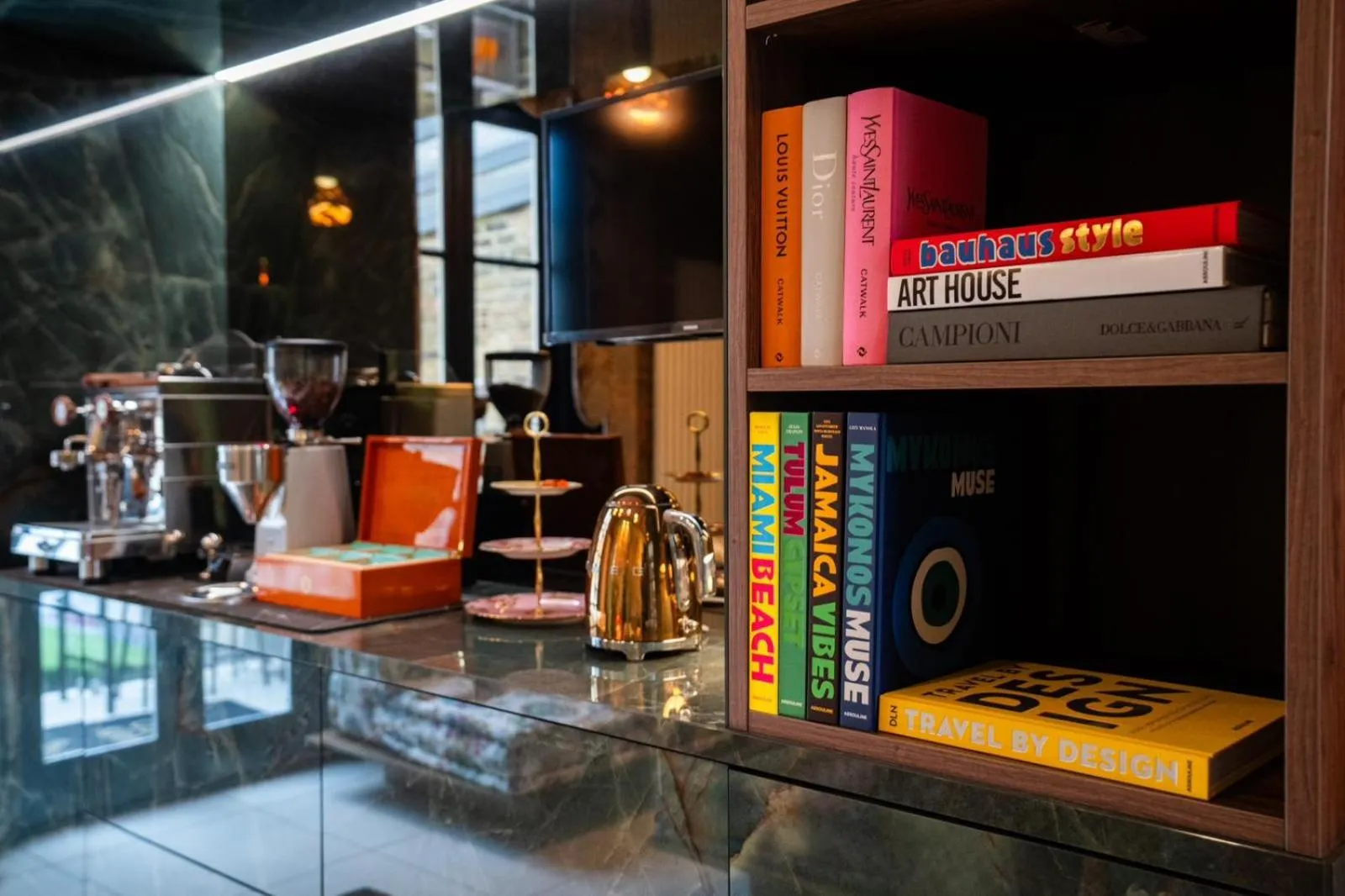 Library in The Melville Hotel by Rokxy- Kings Cross