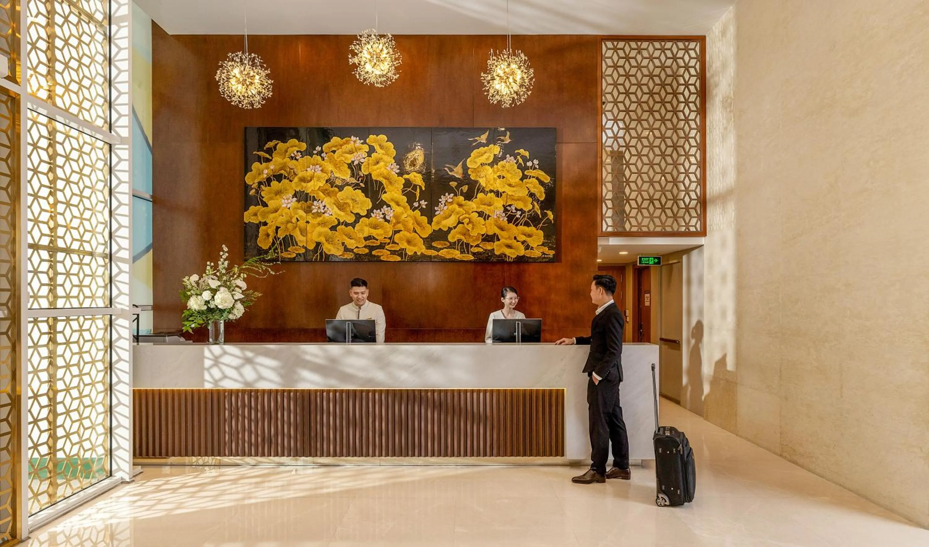 Staff in T-Ritz Saigon Hotel & Apartment