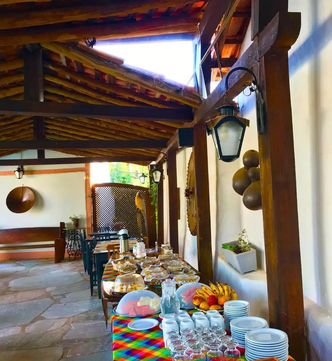 Breakfast in Pousada Pouso do Sô Vigario