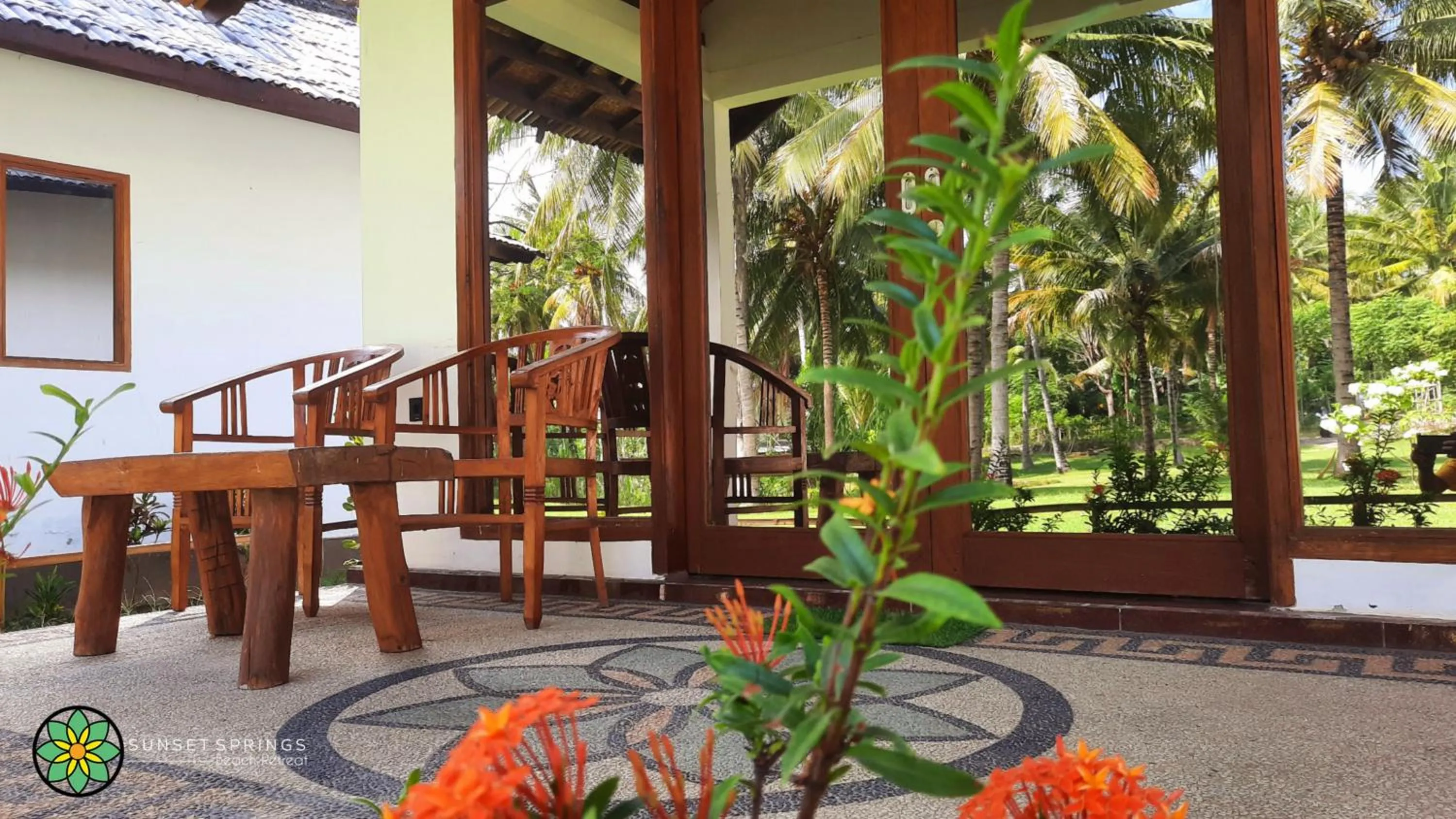 Property building in Sunset Springs Beach Retreat