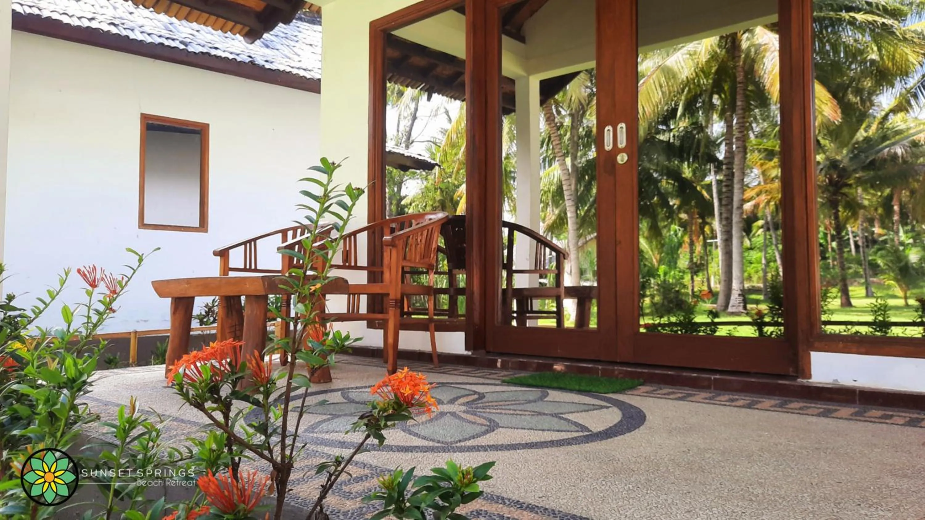 Balcony/Terrace in Sunset Springs Beach Retreat
