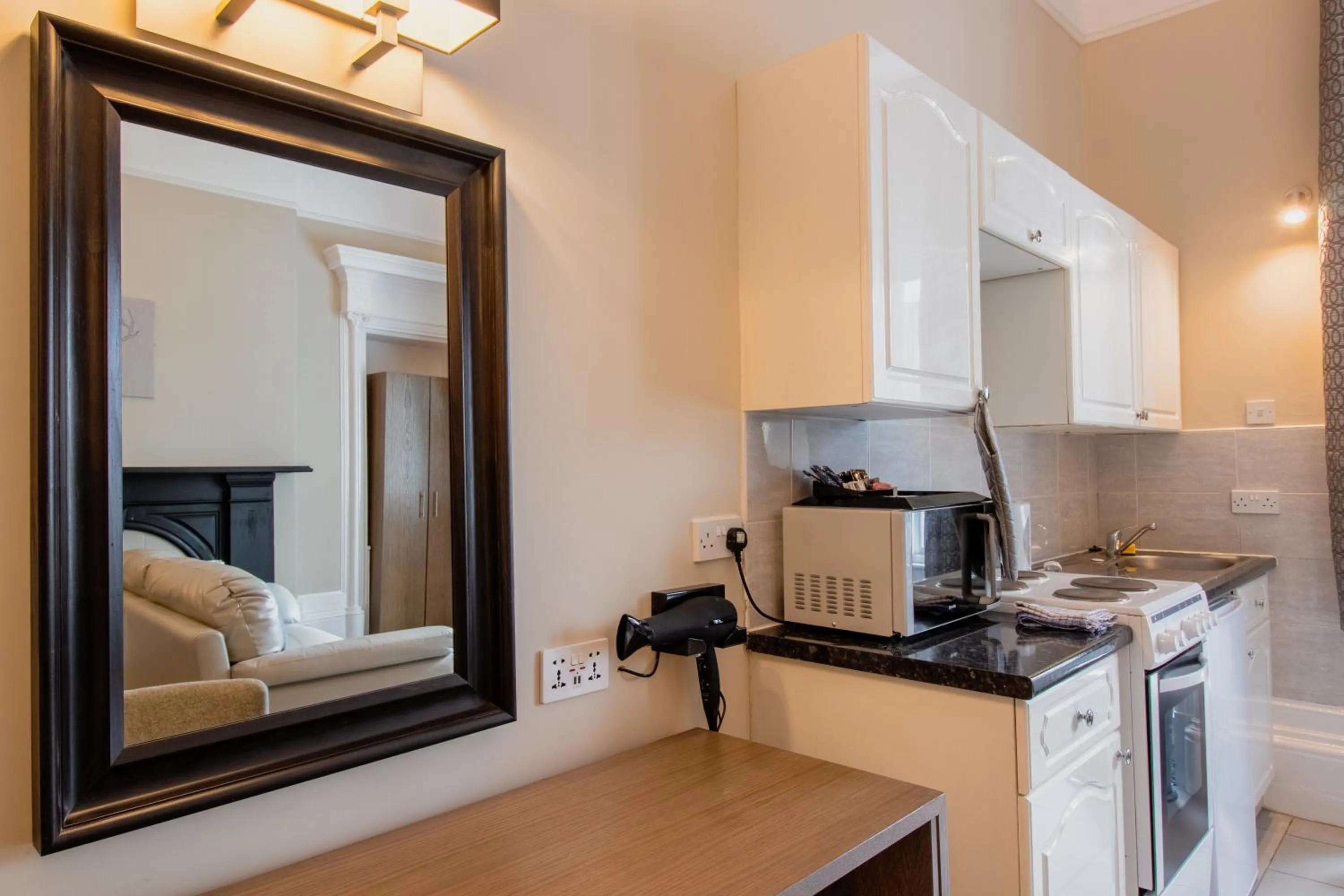 kitchen in Embassy Apartments