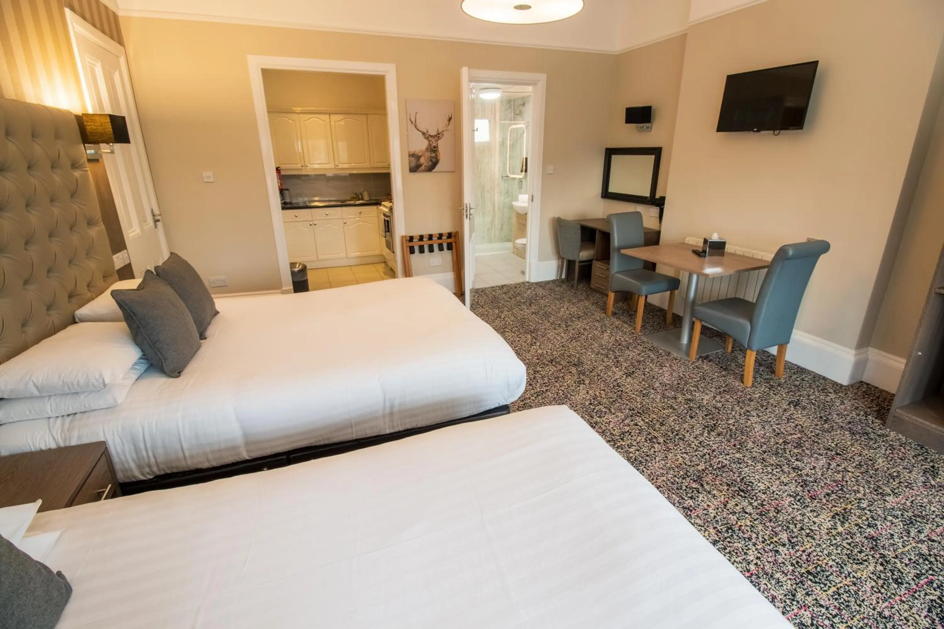 Bedroom, Bed in Embassy Apartments