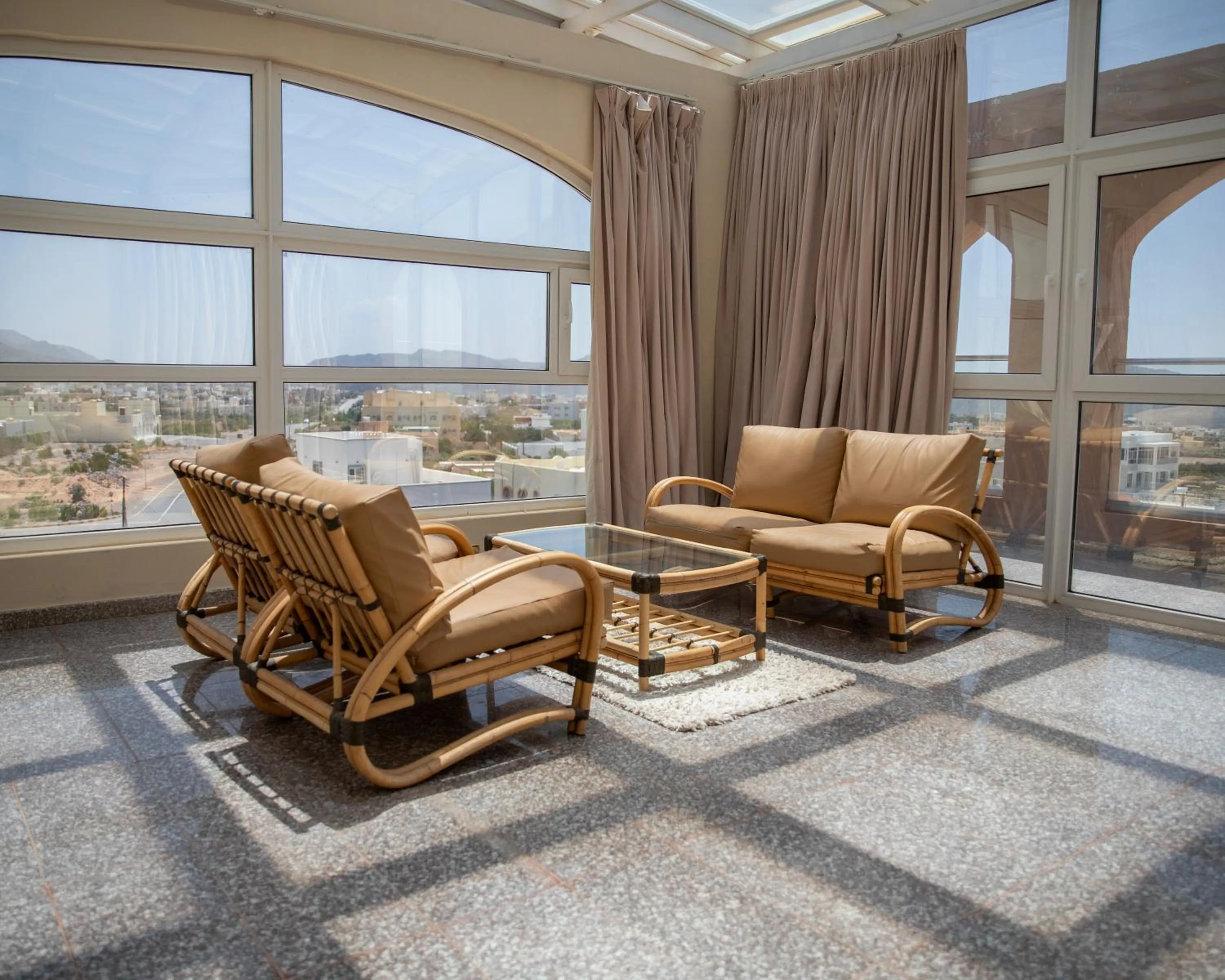 Living room in Sama Hotel Jabal Al Akhdar