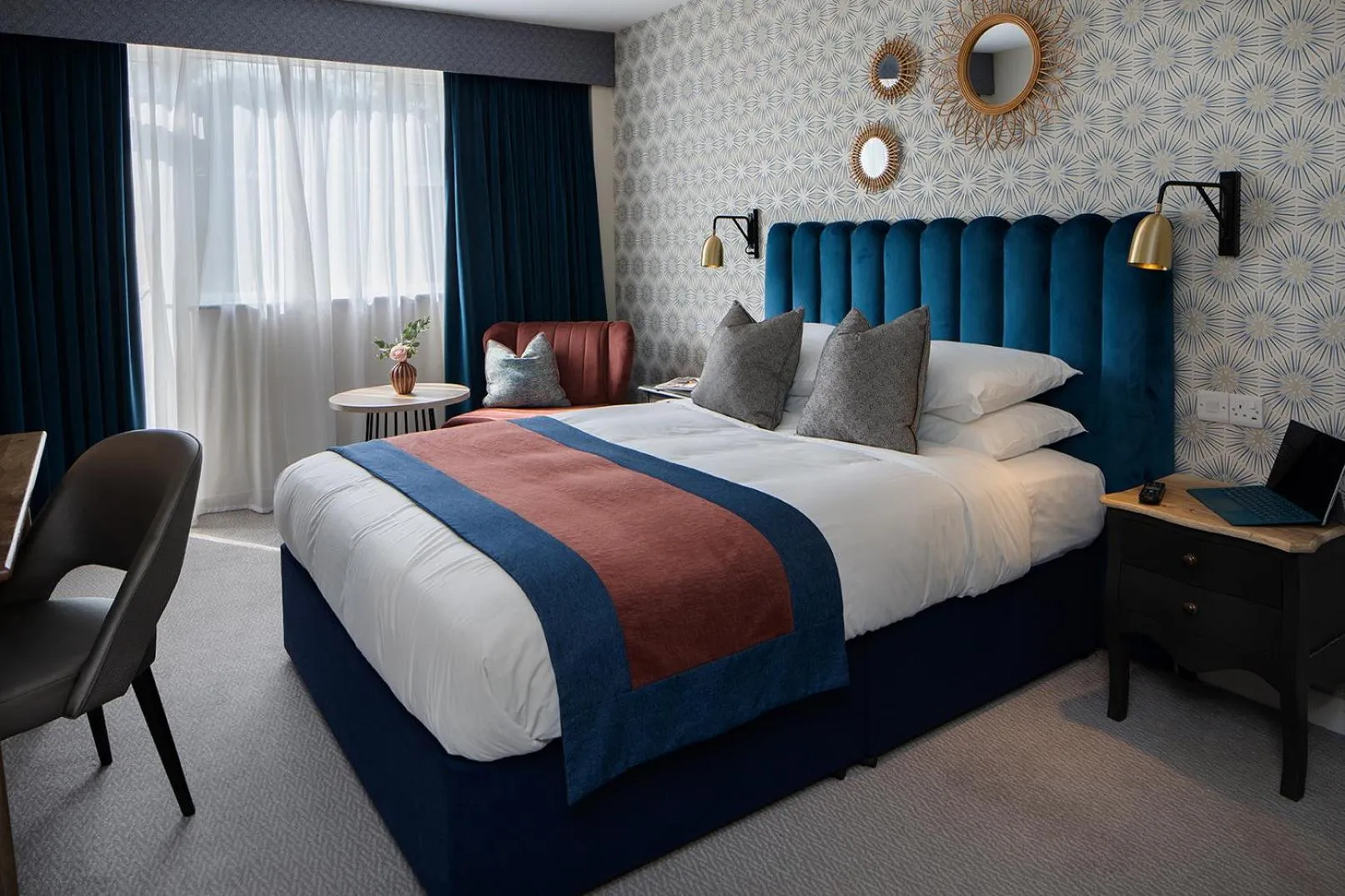 Bedroom, Bed in Queens Hotel & Spa Bournemouth