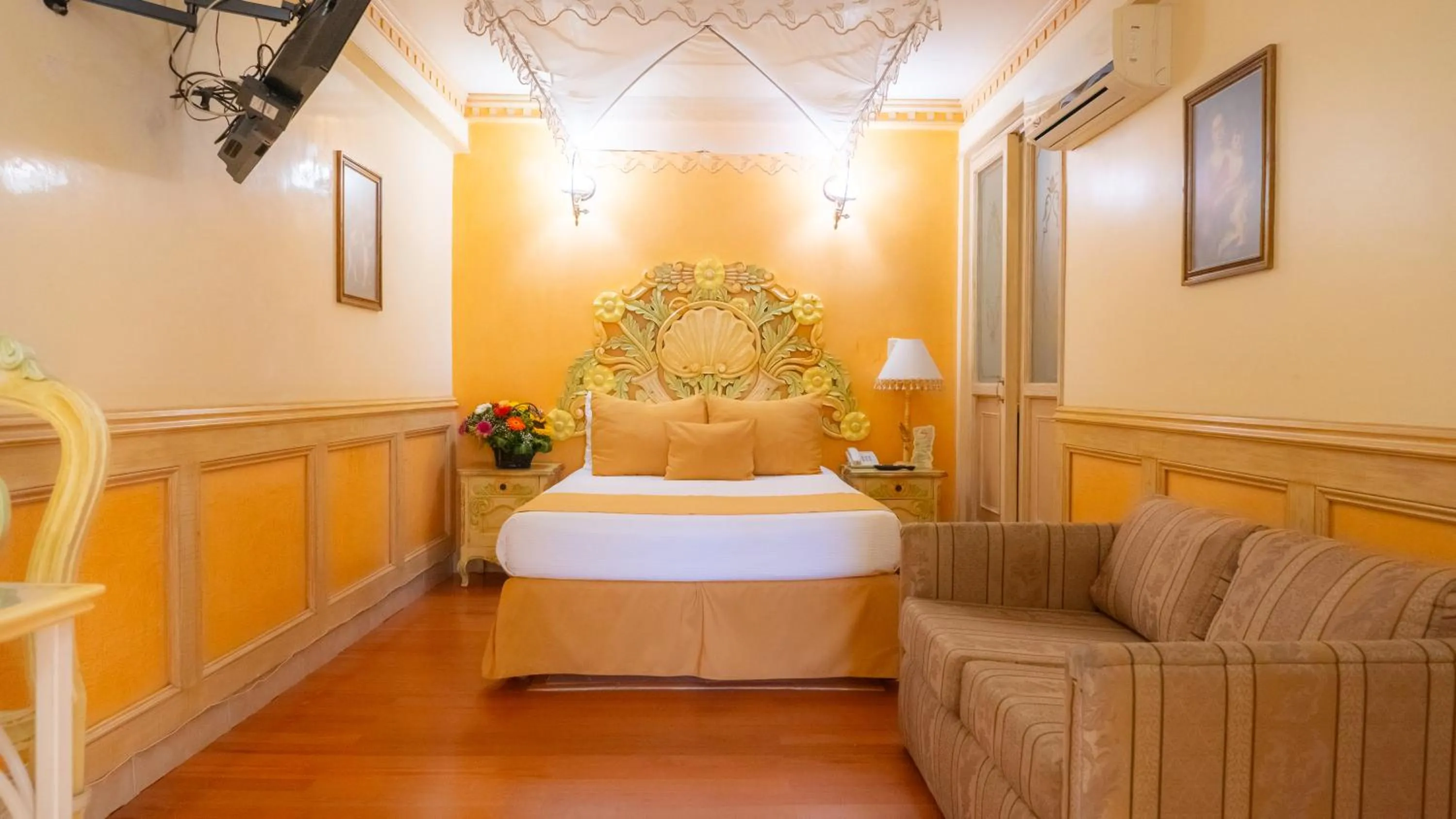 Bed in Villa las Margaritas Plaza Cristal