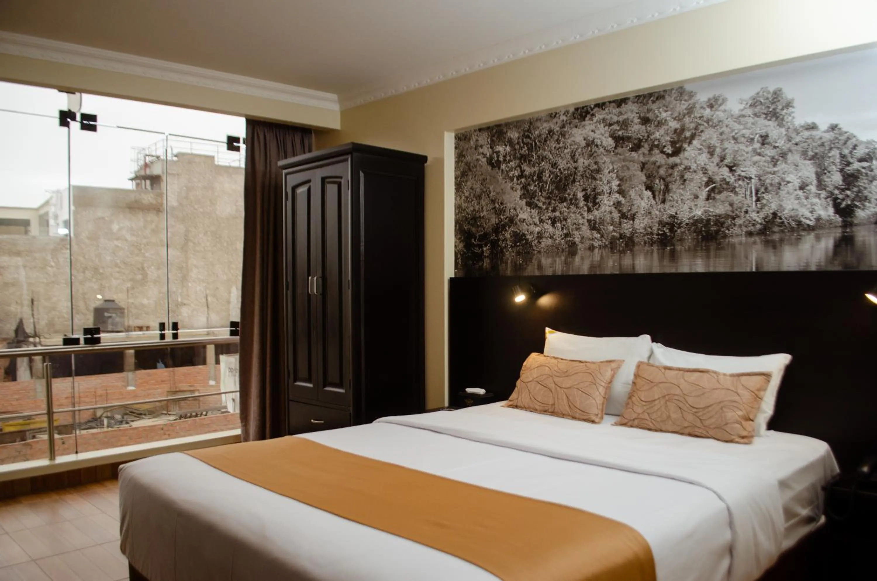 Bed in Hotel María Luisa