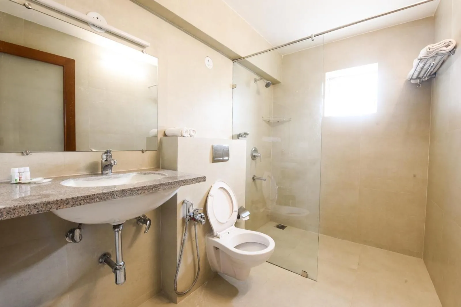 Shower in Raposo Resorts