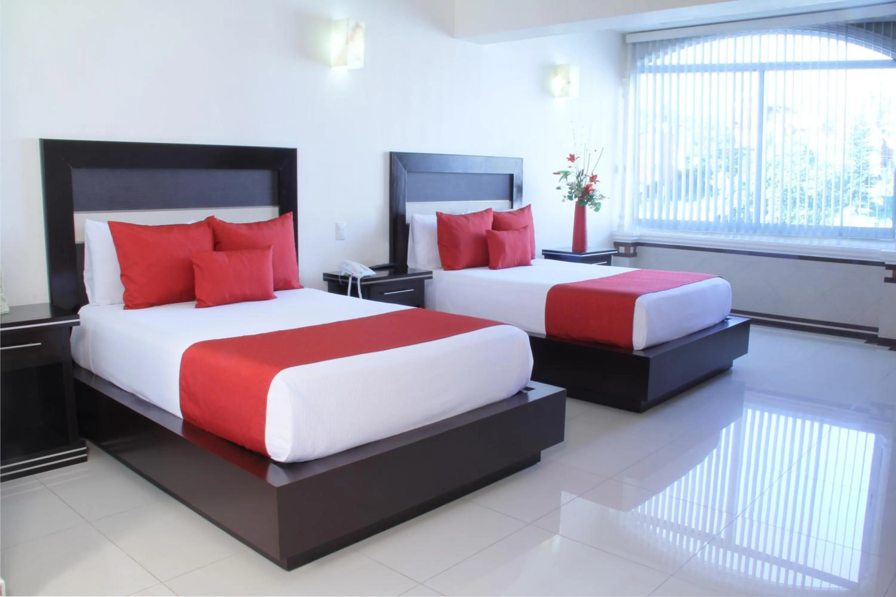 Bed in Villa Las Margaritas Caxa