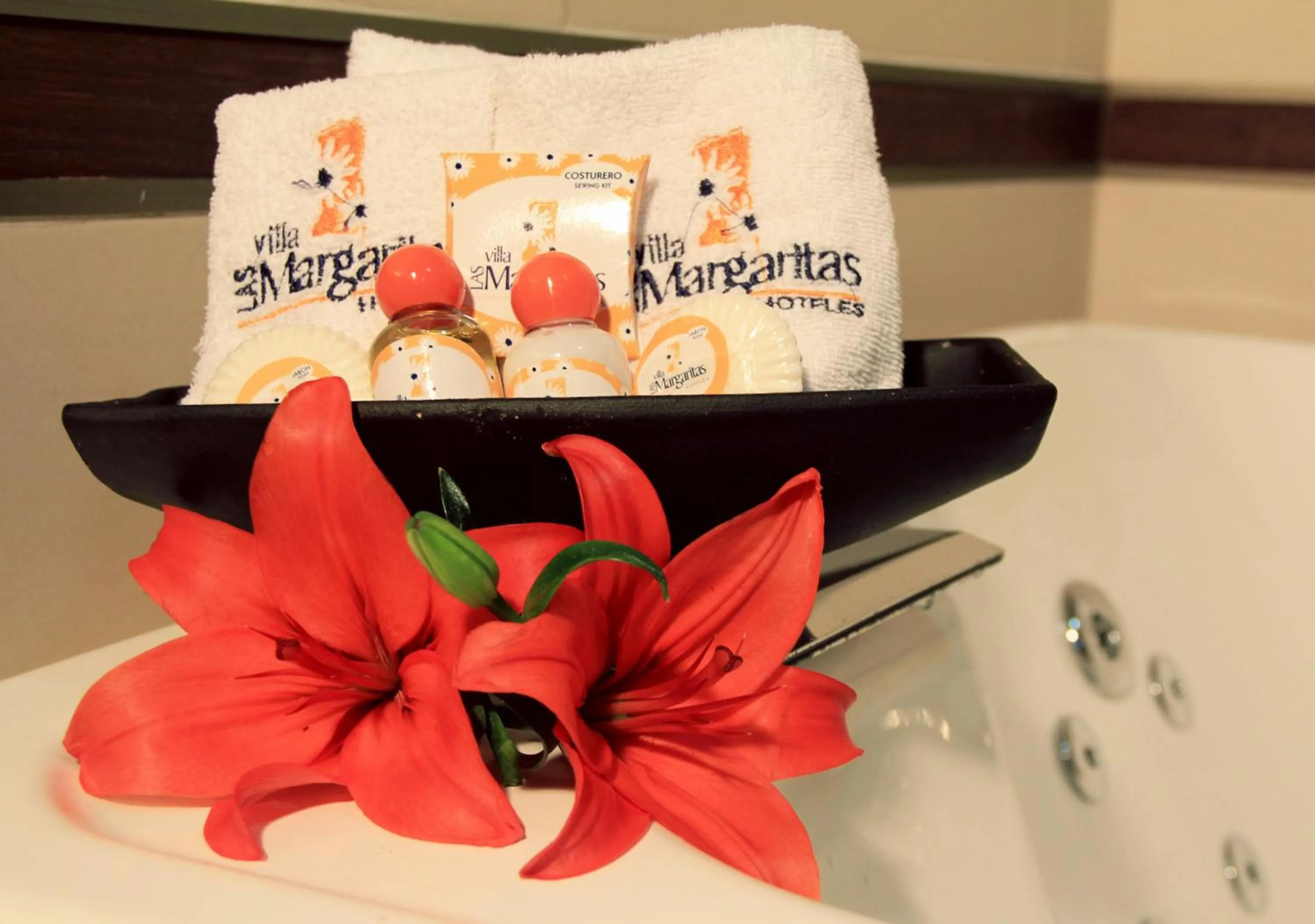 Bedroom in Villa Las Margaritas Caxa