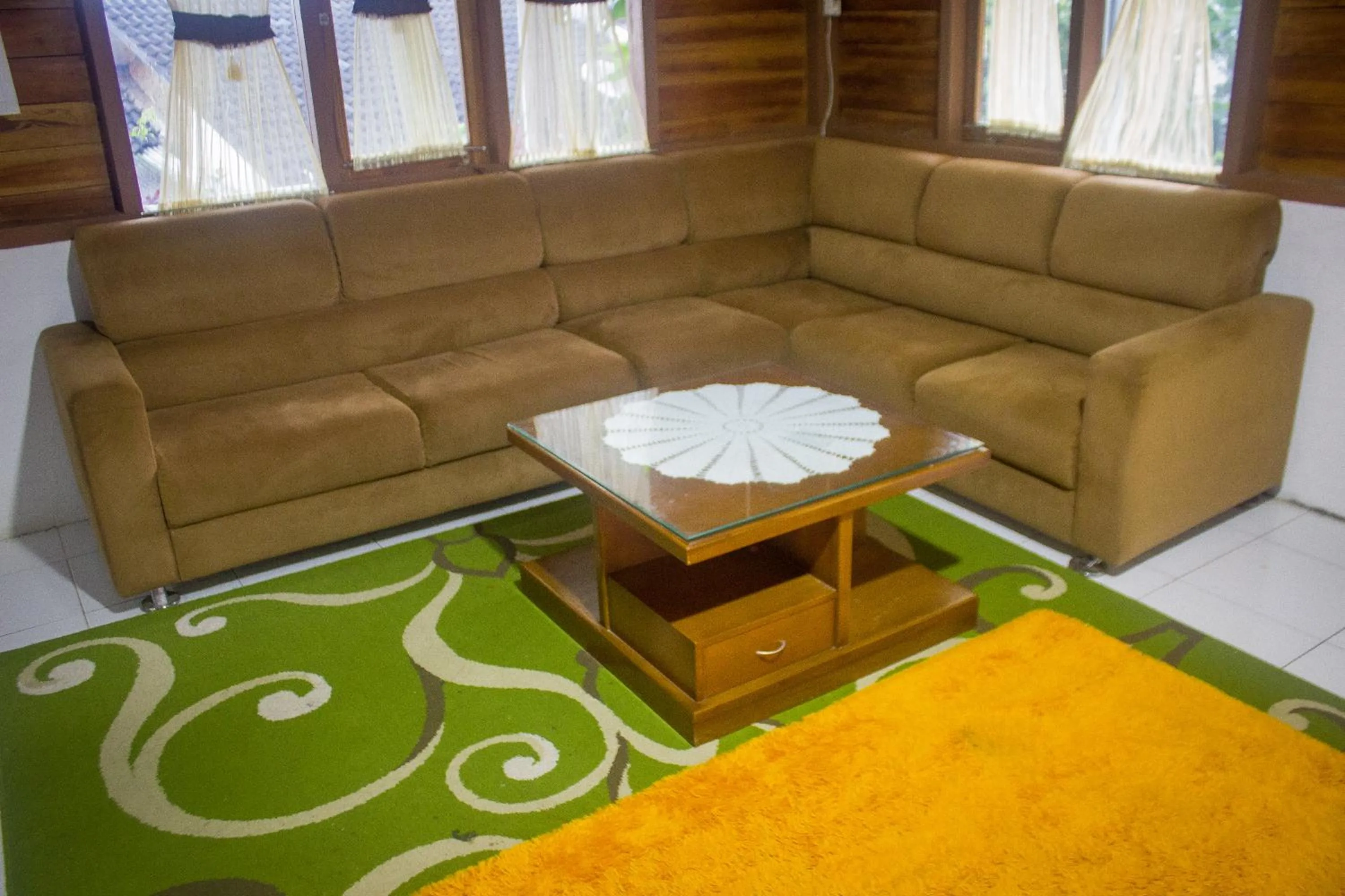 Living room in Villa Bayu Lembang