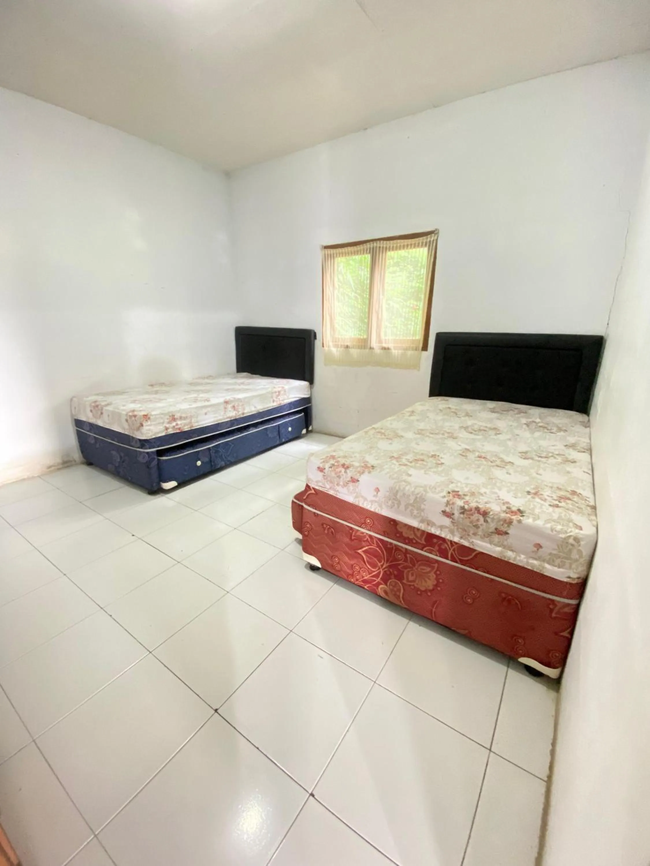 Bed in Villa Bayu Lembang