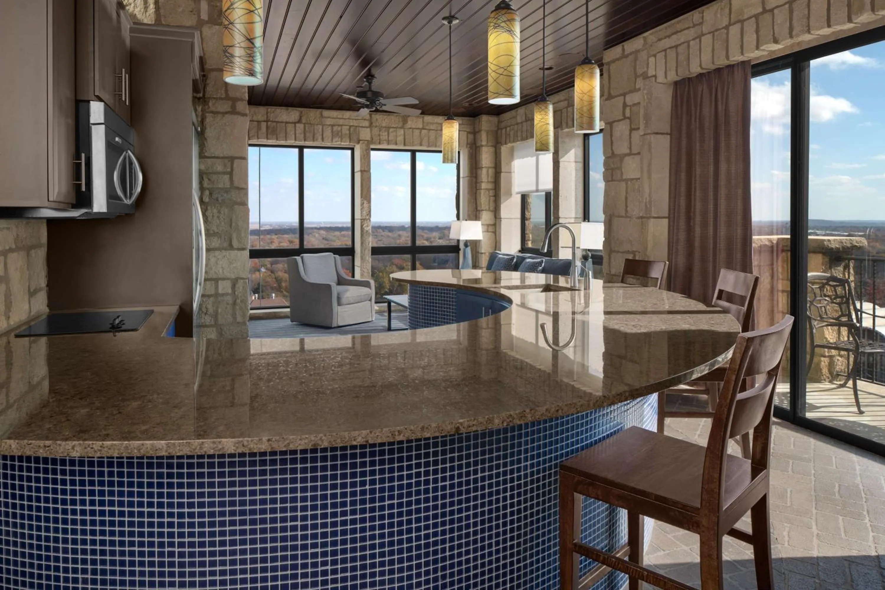 Kitchen or kitchenette in The Oread Lawrence, Tapestry Collection by Hilton