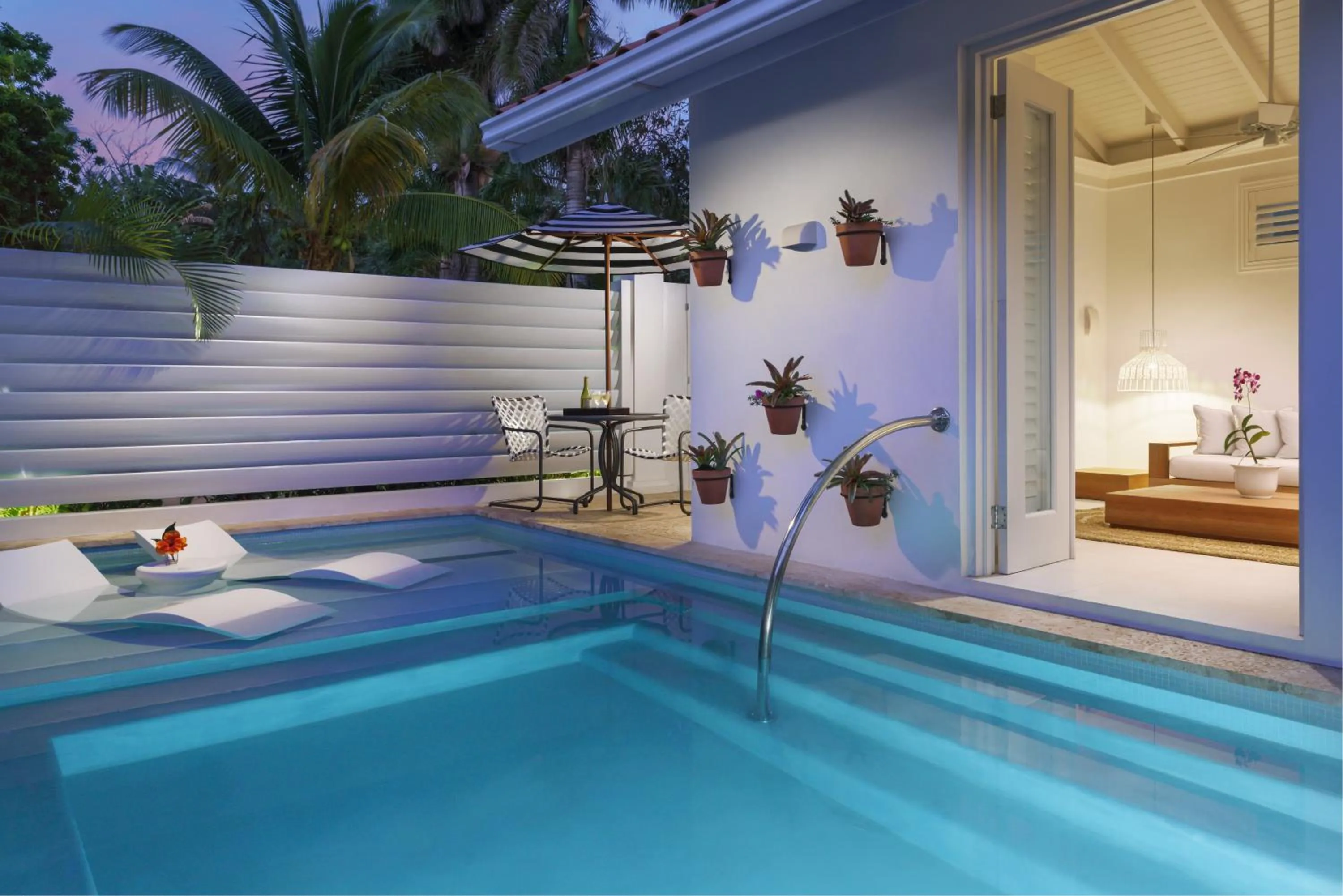 Pool view in Couples Tower Isle