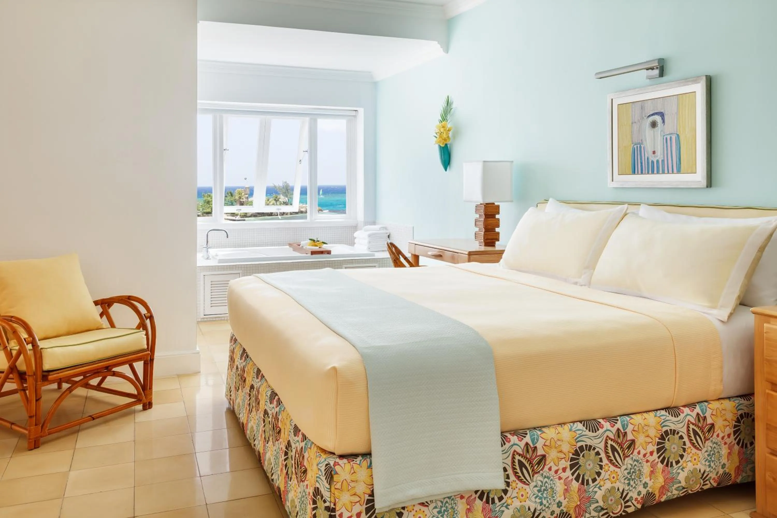 Bed in Couples Tower Isle