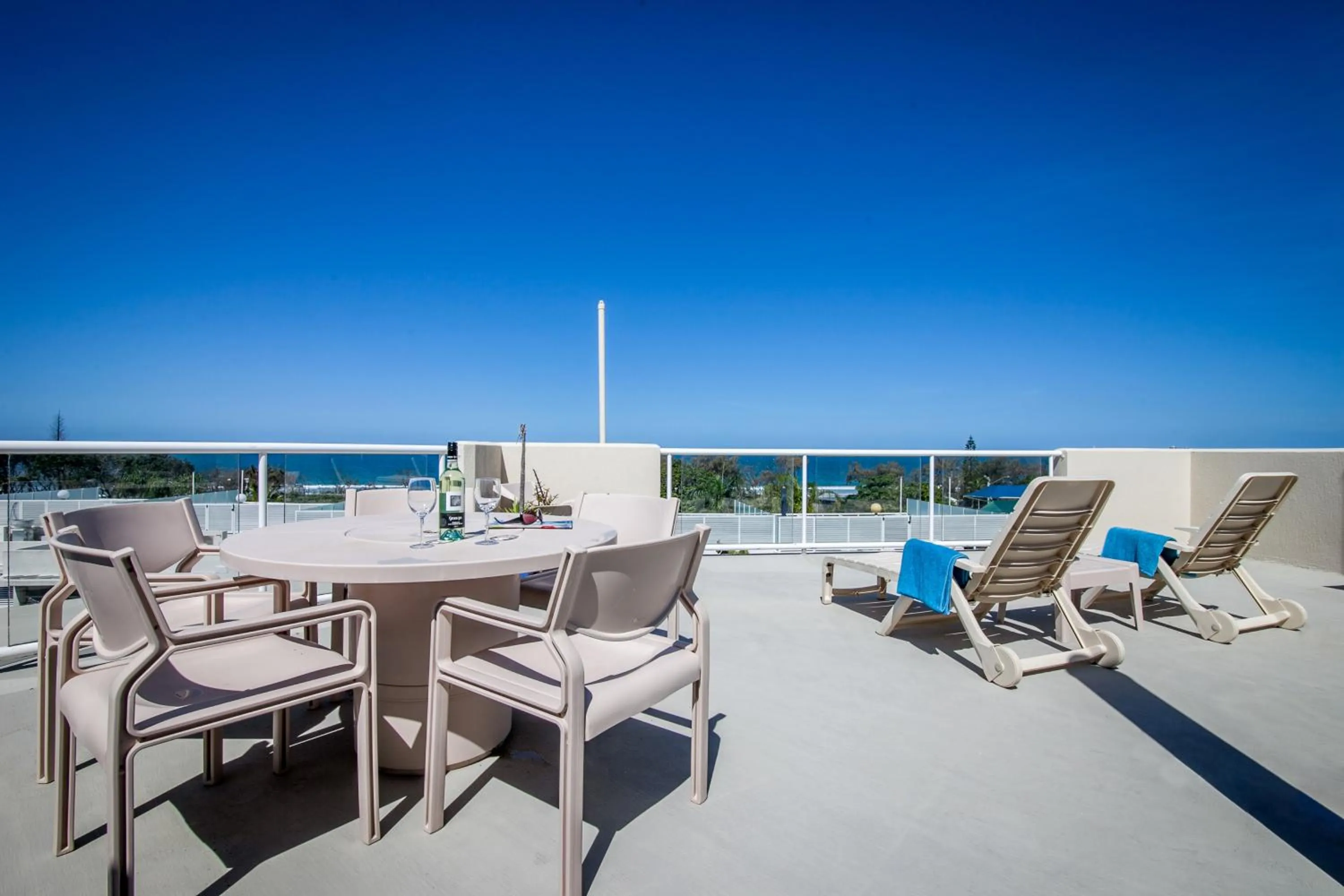 Balcony/Terrace in The Burlington Holiday Apartments