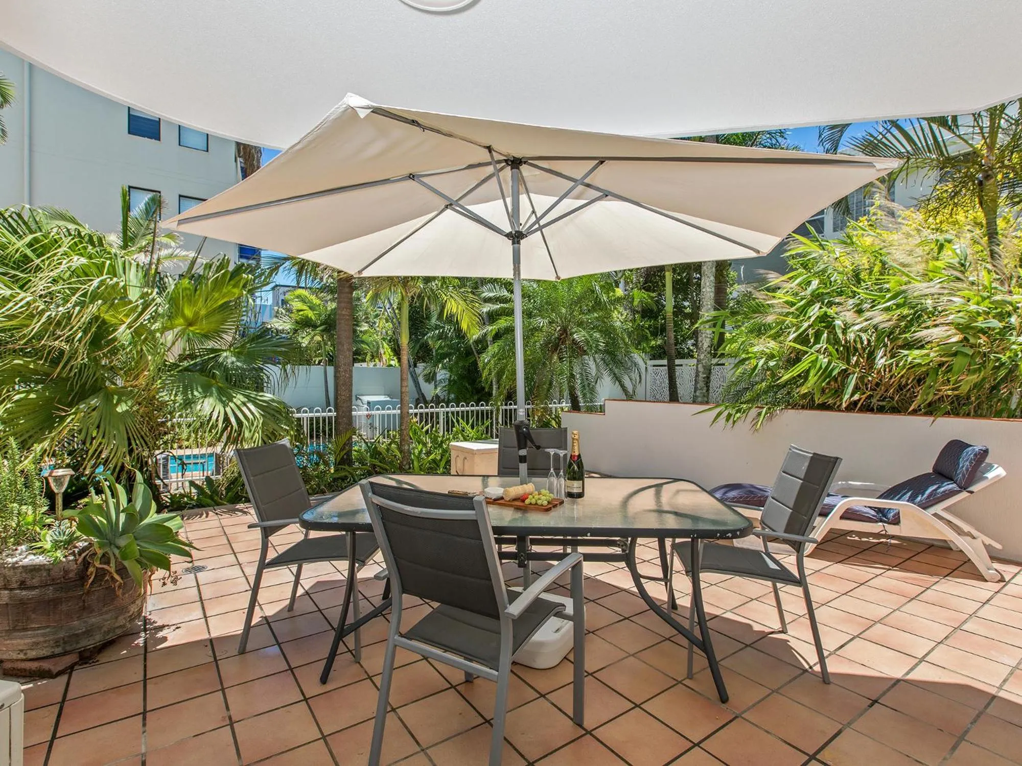 Balcony/Terrace in The Burlington Holiday Apartments