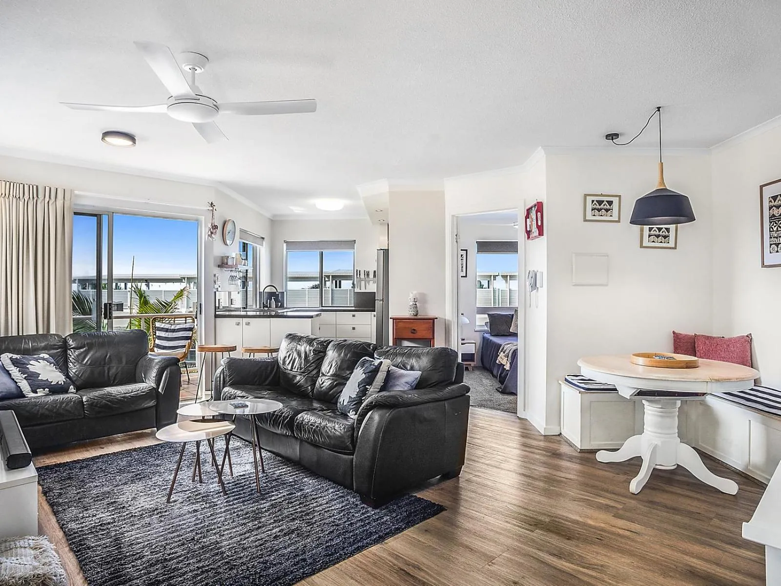 Living room in The Burlington Holiday Apartments