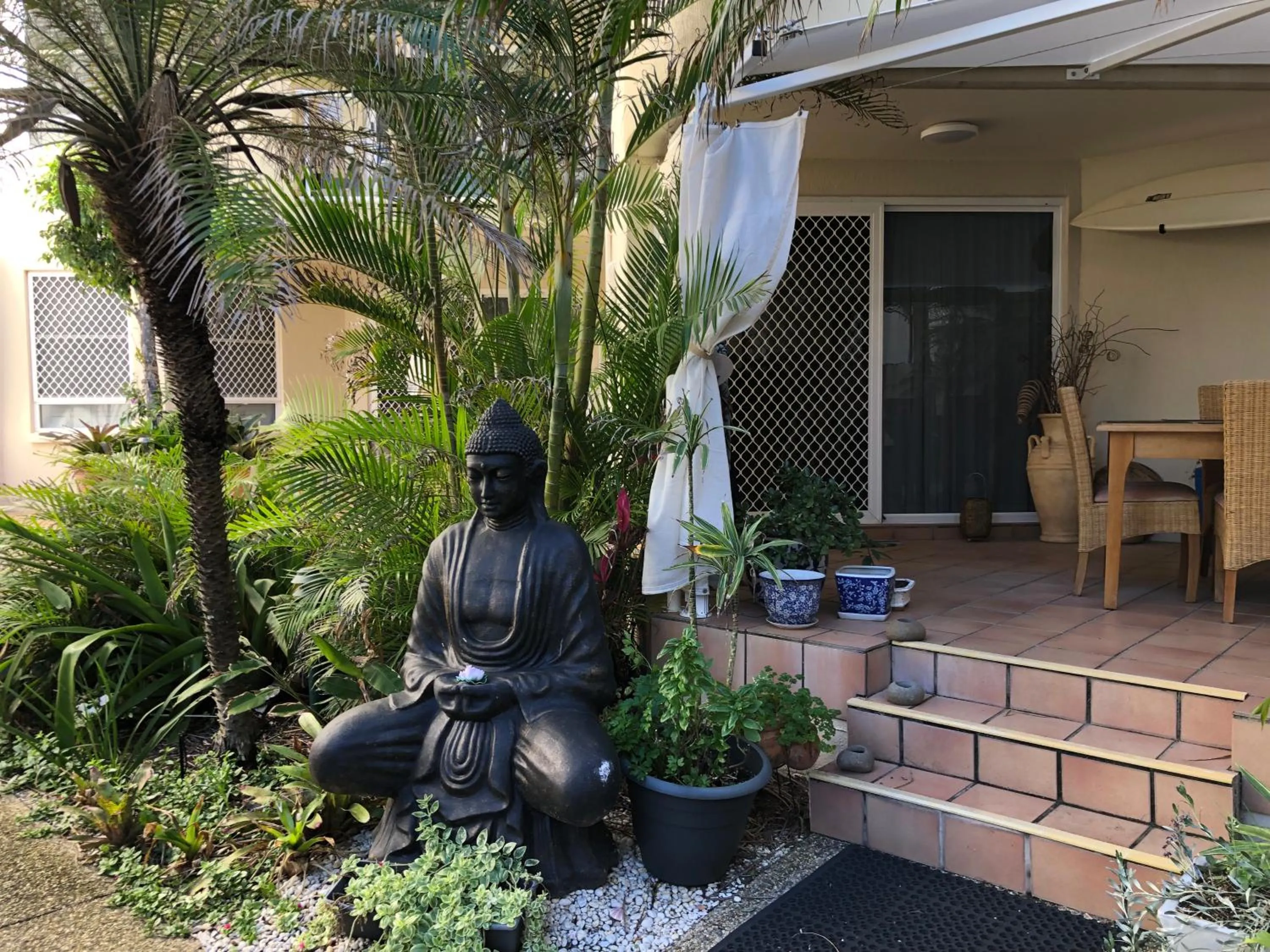 Patio in The Burlington Holiday Apartments